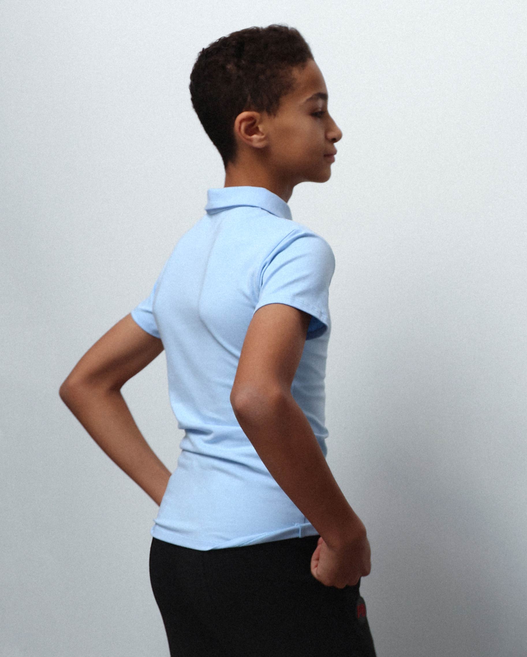 T-Shirt Polo Blue Kid