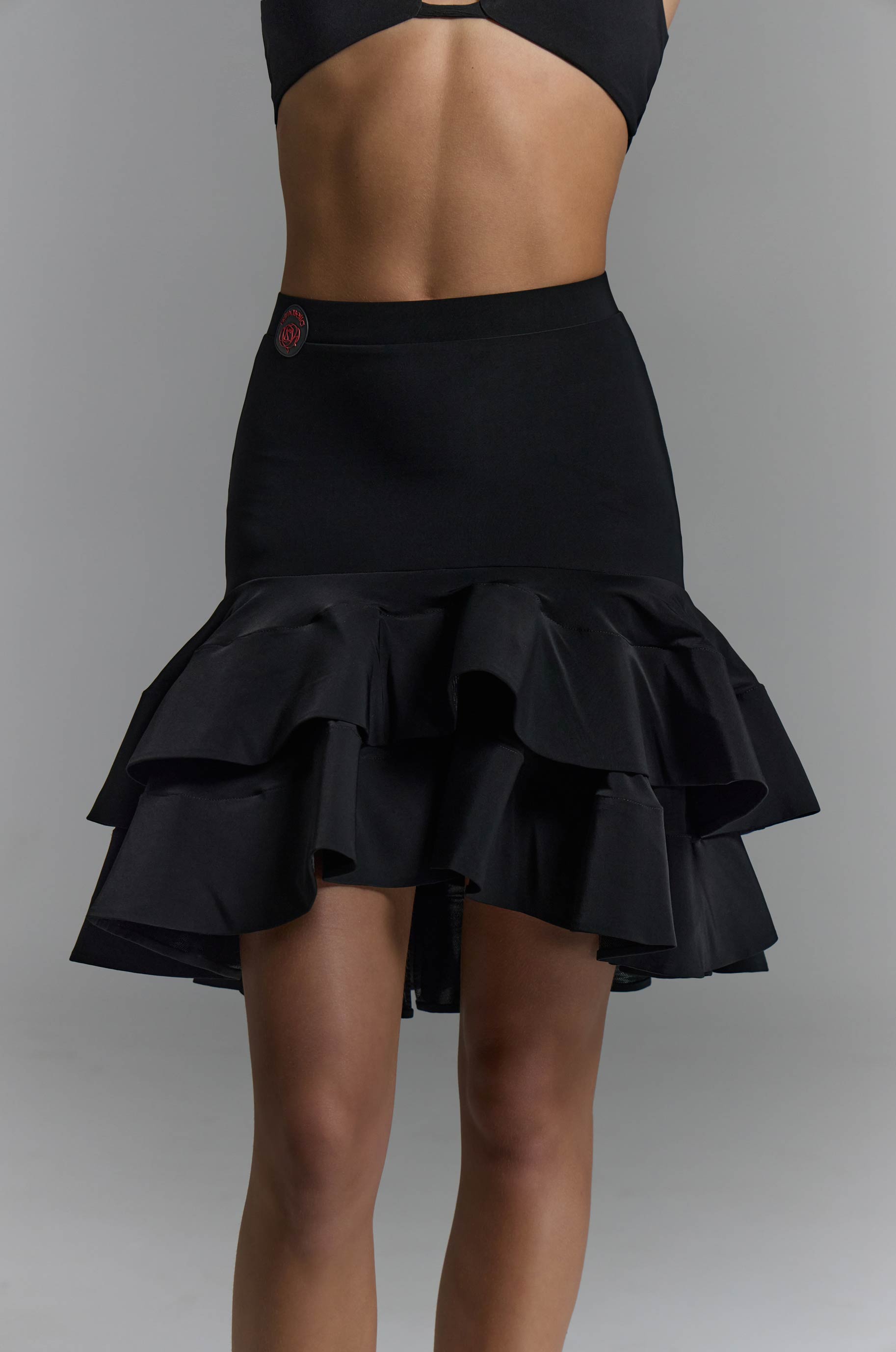 Юбка Beliche для бальных танцев, цвет Черный 