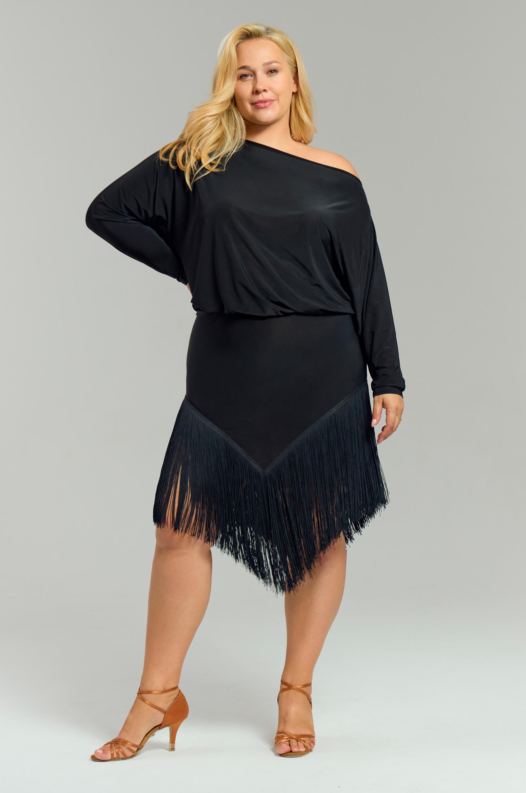 Кофта Sway Top для бальных танцев, цвет Черный 