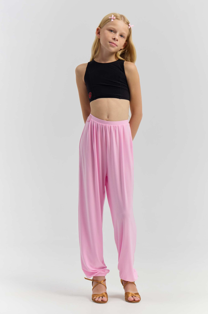 Trousers Classic Latin Pink Kid