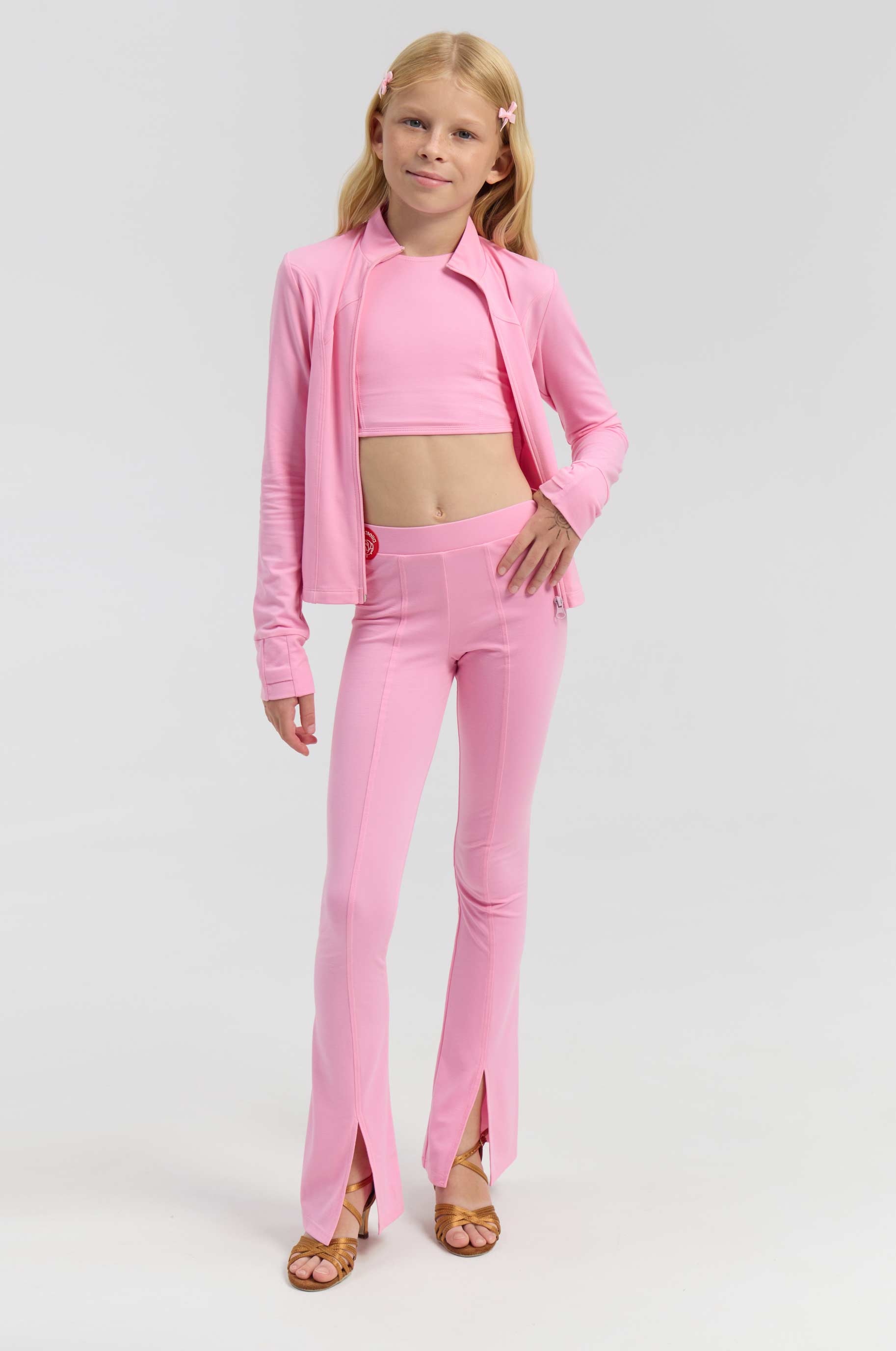 Top Graceful Pink Kid