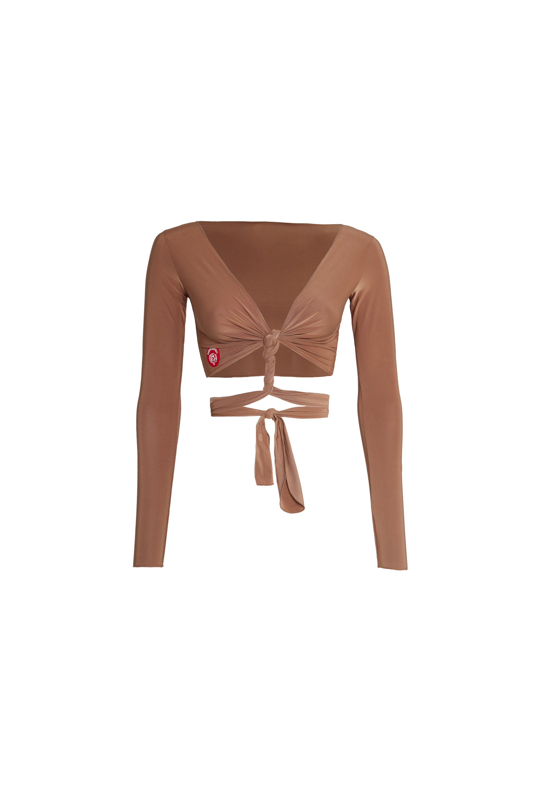 Топ Bolero Beige для бальных танцев, цвет Бежевый 