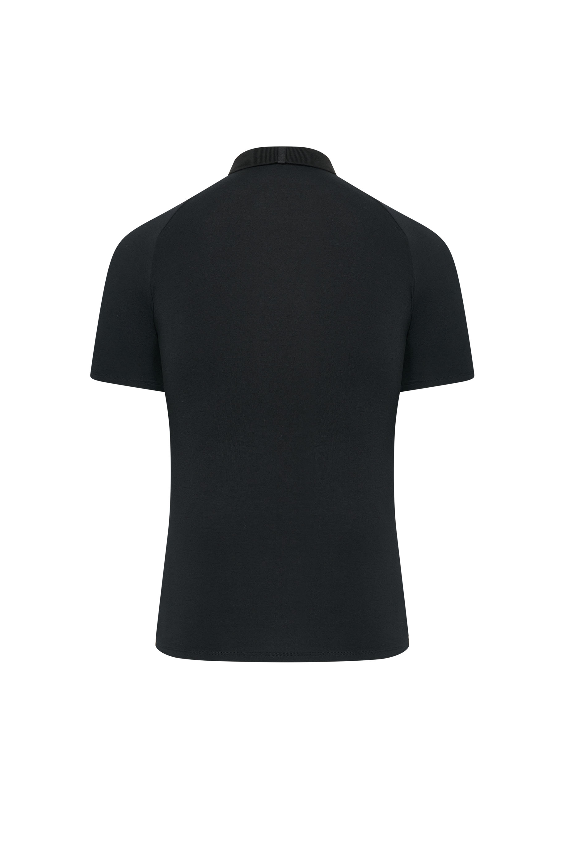 Футболка Polo New для бальных танцев, цвет Черный 