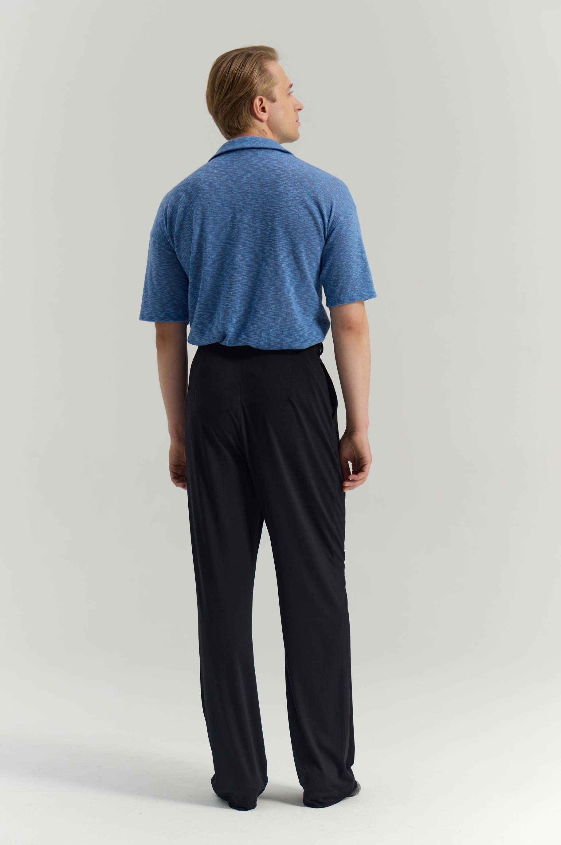T-shirt Piquant Blue