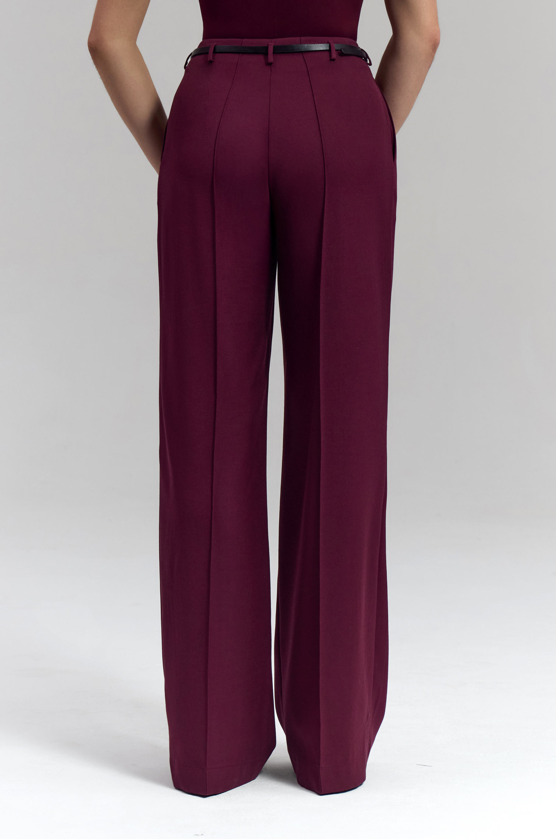 Брюки Fierce Burgund для бальных танцев, цвет Красный 