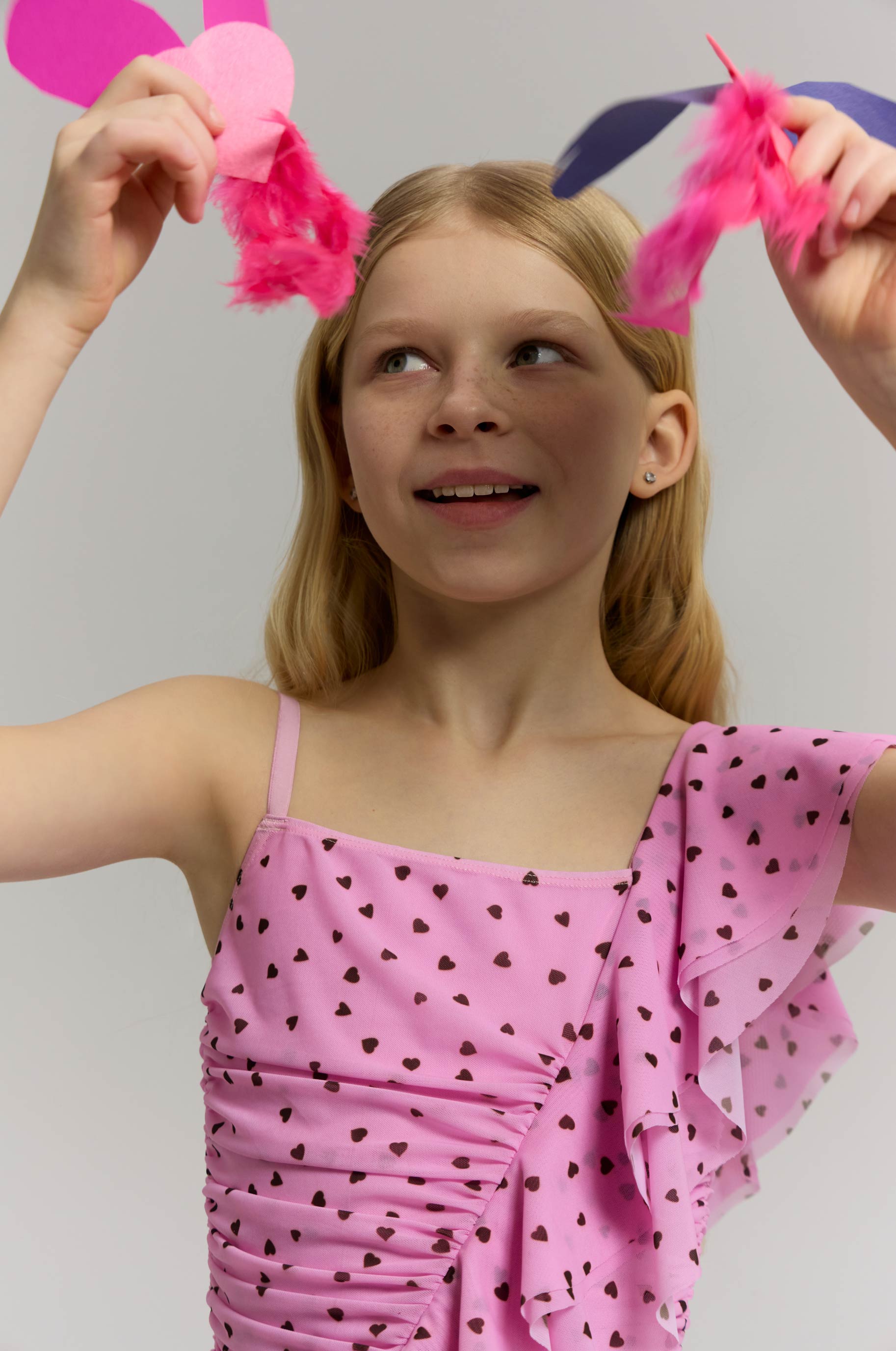 Платье Love Loyalty Kid для бальных танцев, цвет Розовый 