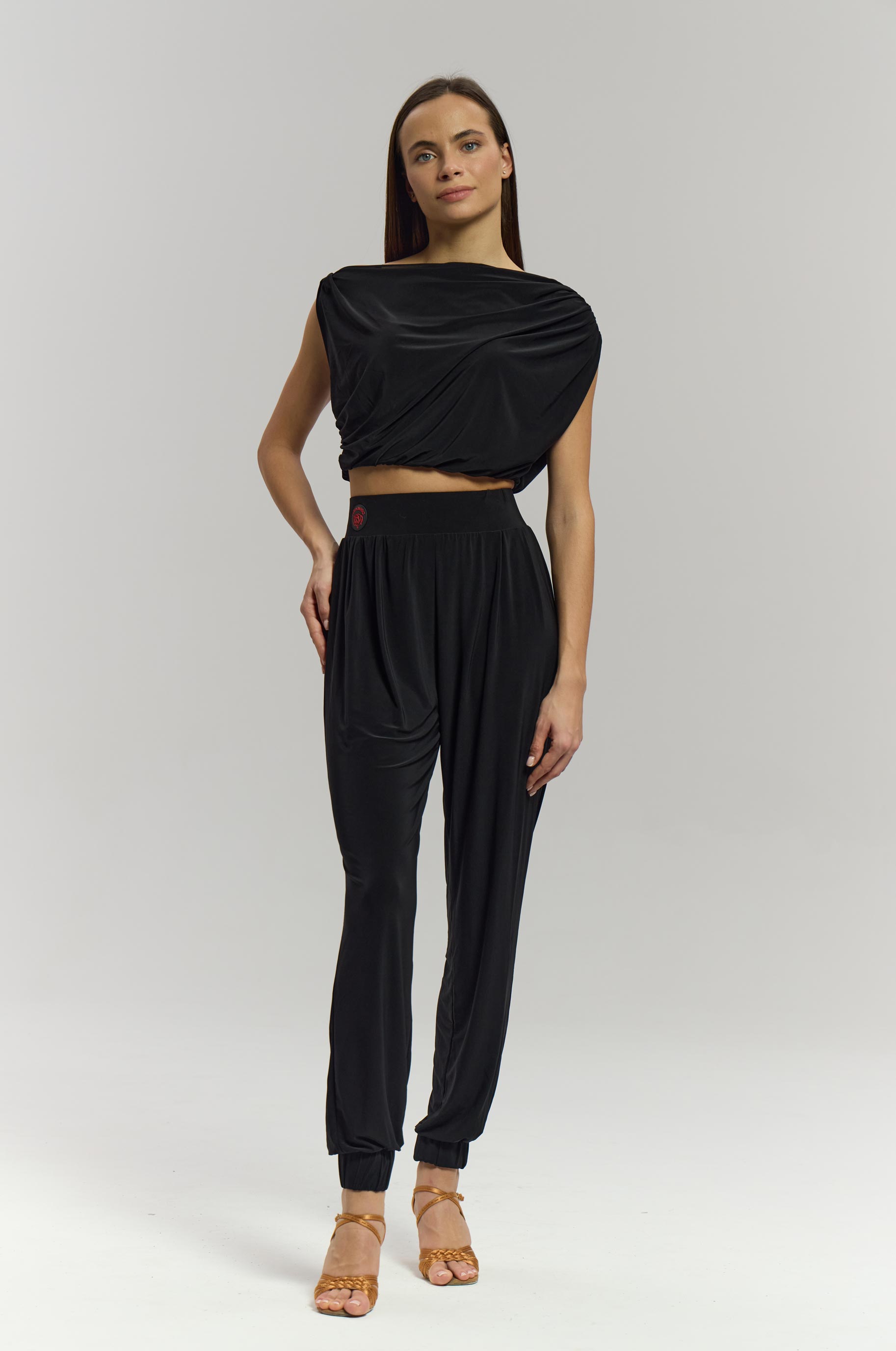 Топ Looks Black для бальных танцев, цвет Черный 