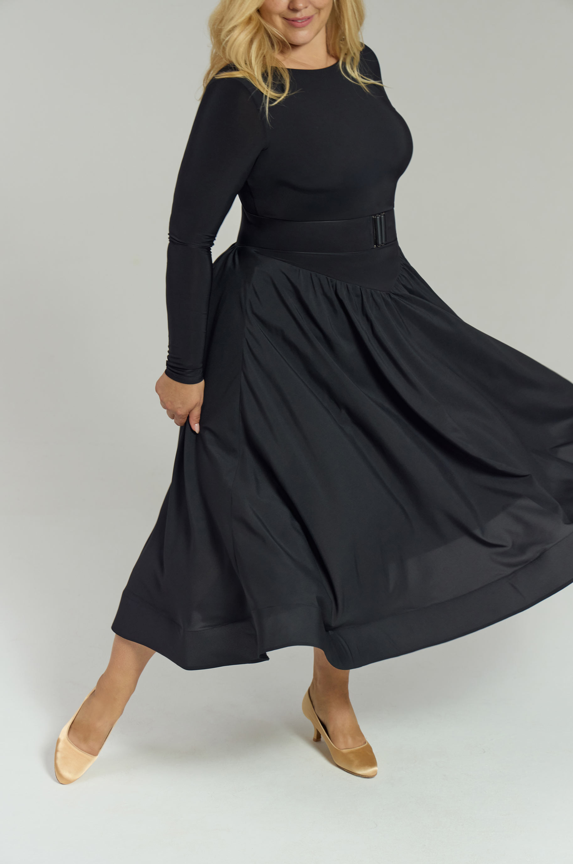 Платье Ballroom Princess для бальных танцев, цвет Черный 