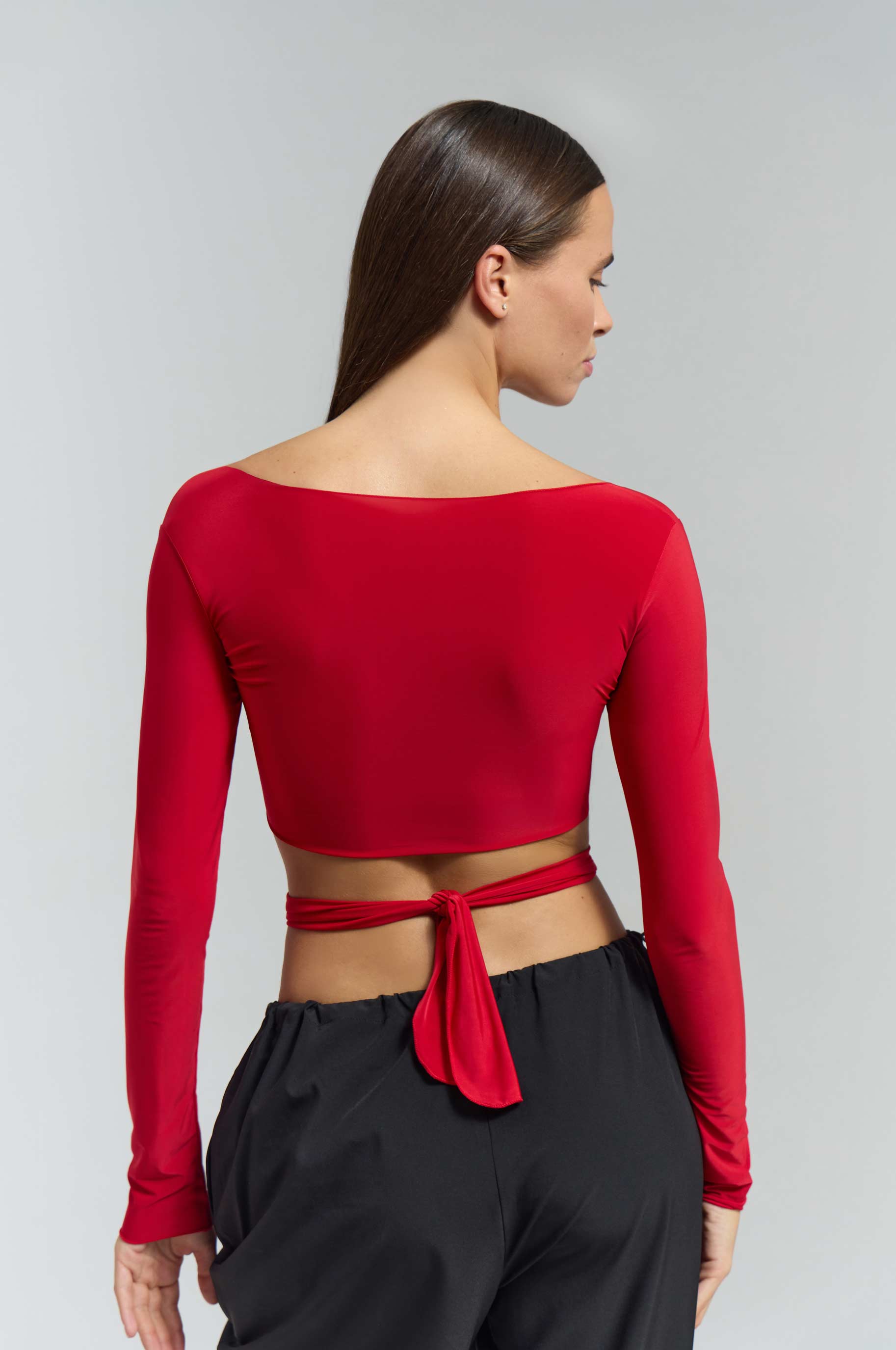 Top Bolero Red