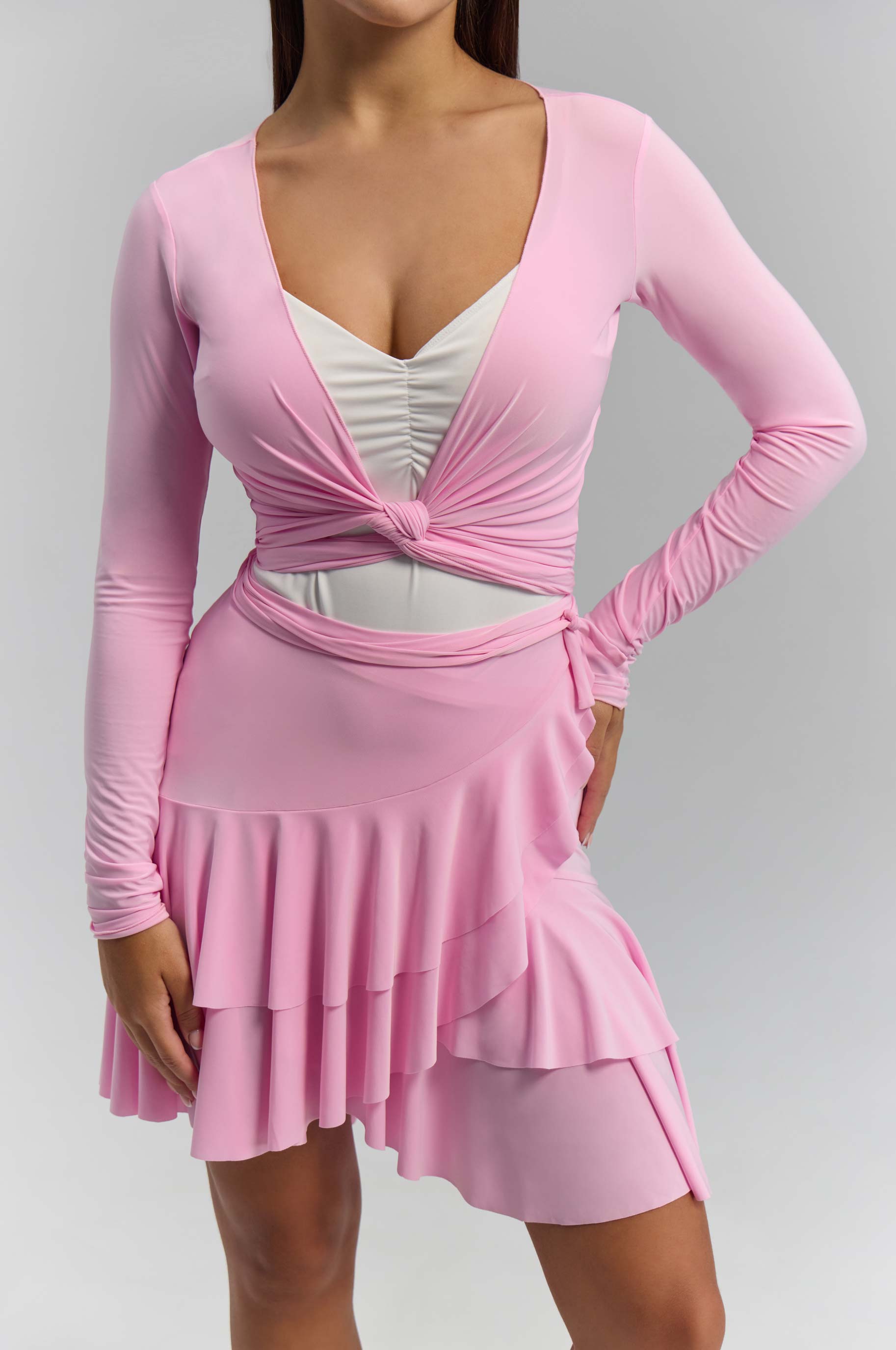 Топ Bolero Pink для бальных танцев, цвет Розовый 