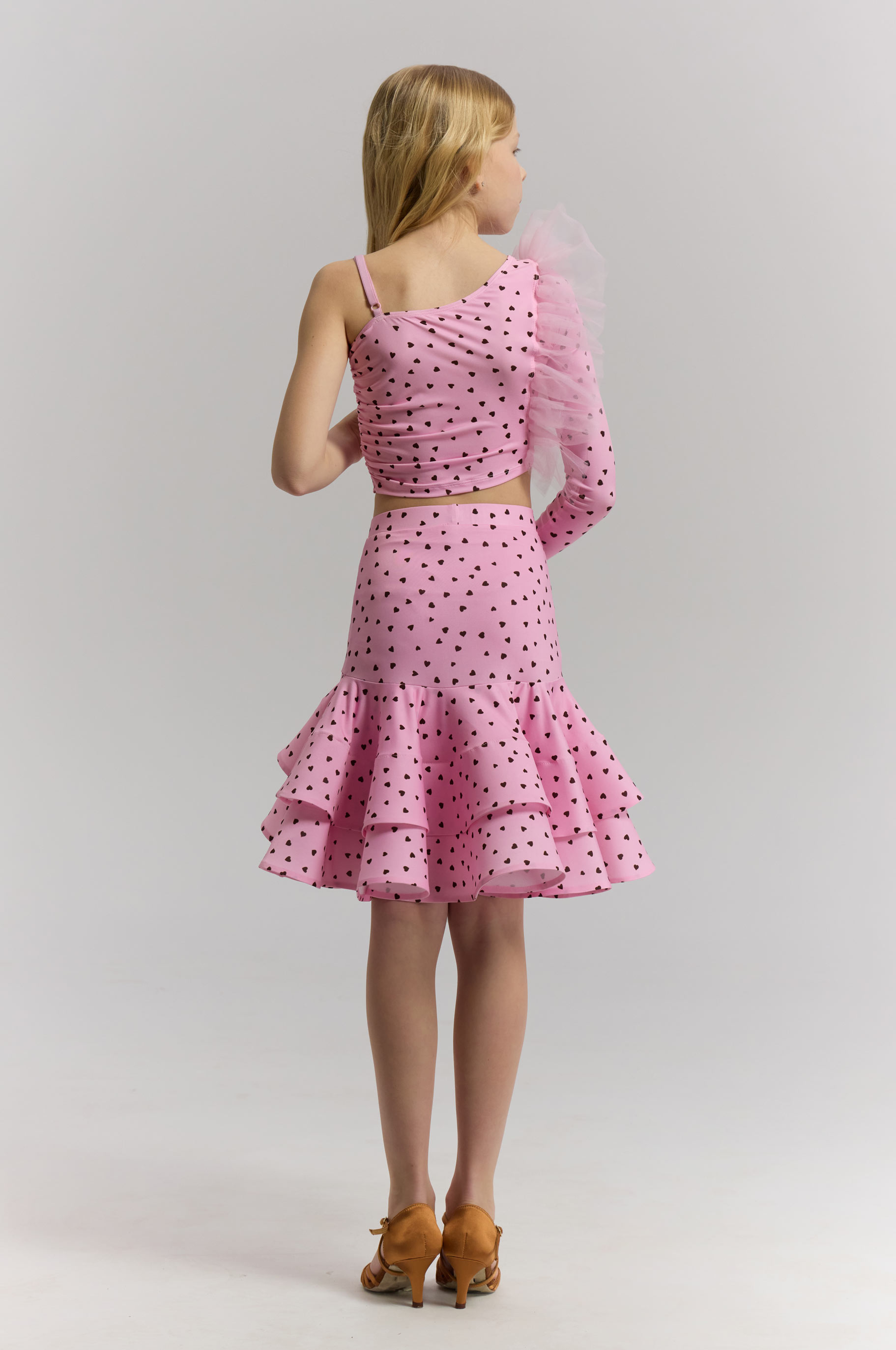 Юбка Beliche Love Loyalty Kid для бальных танцев, цвет Розовый 