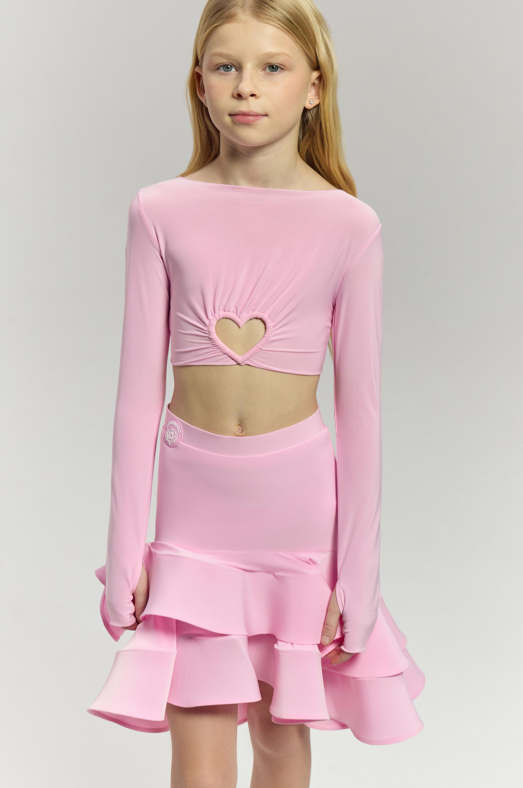 Юбка Beliche Pink Kid для бальных танцев, цвет Розовый 