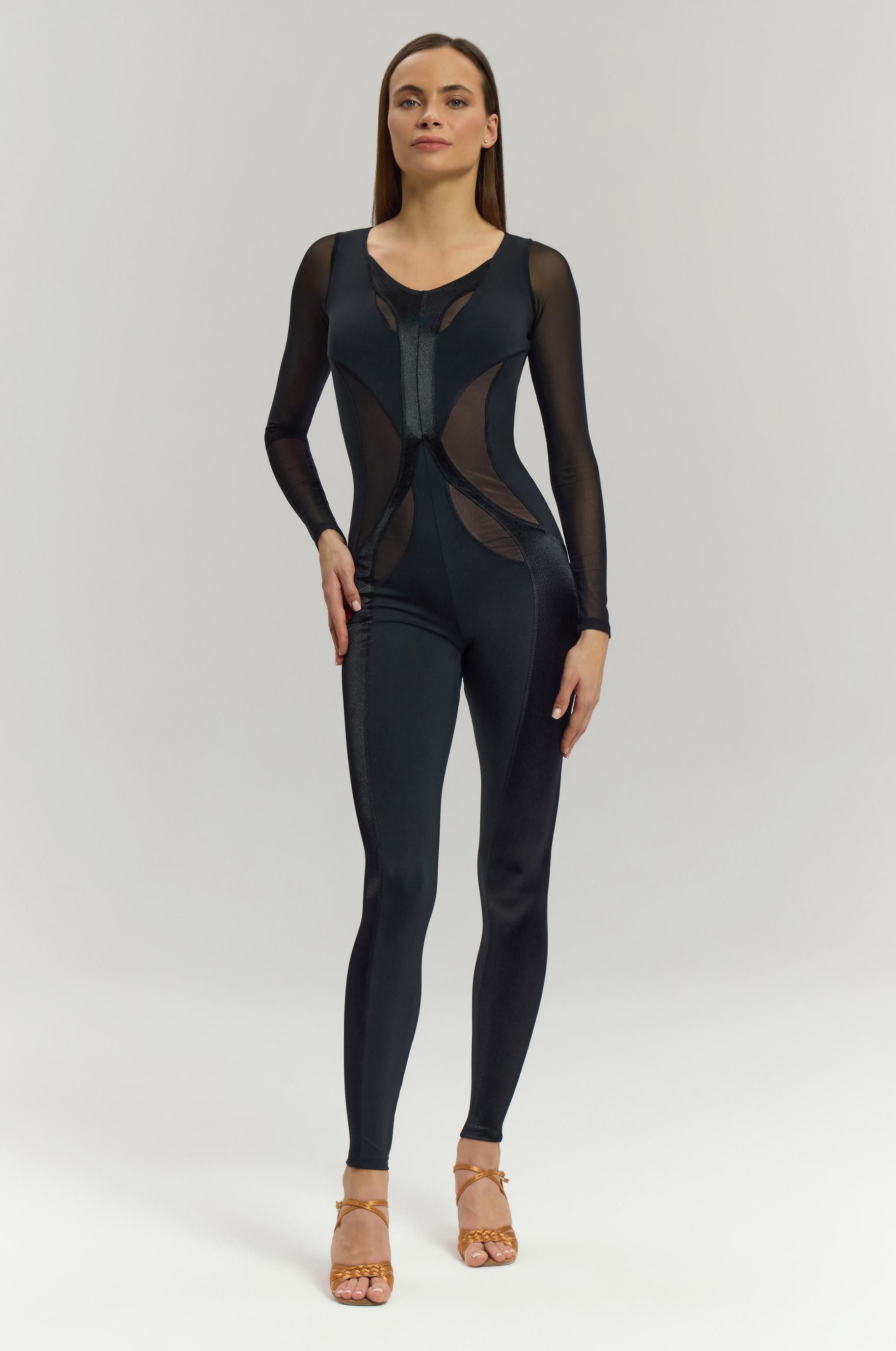 Комбинезон Speciale для бальных танцев, цвет Черный 