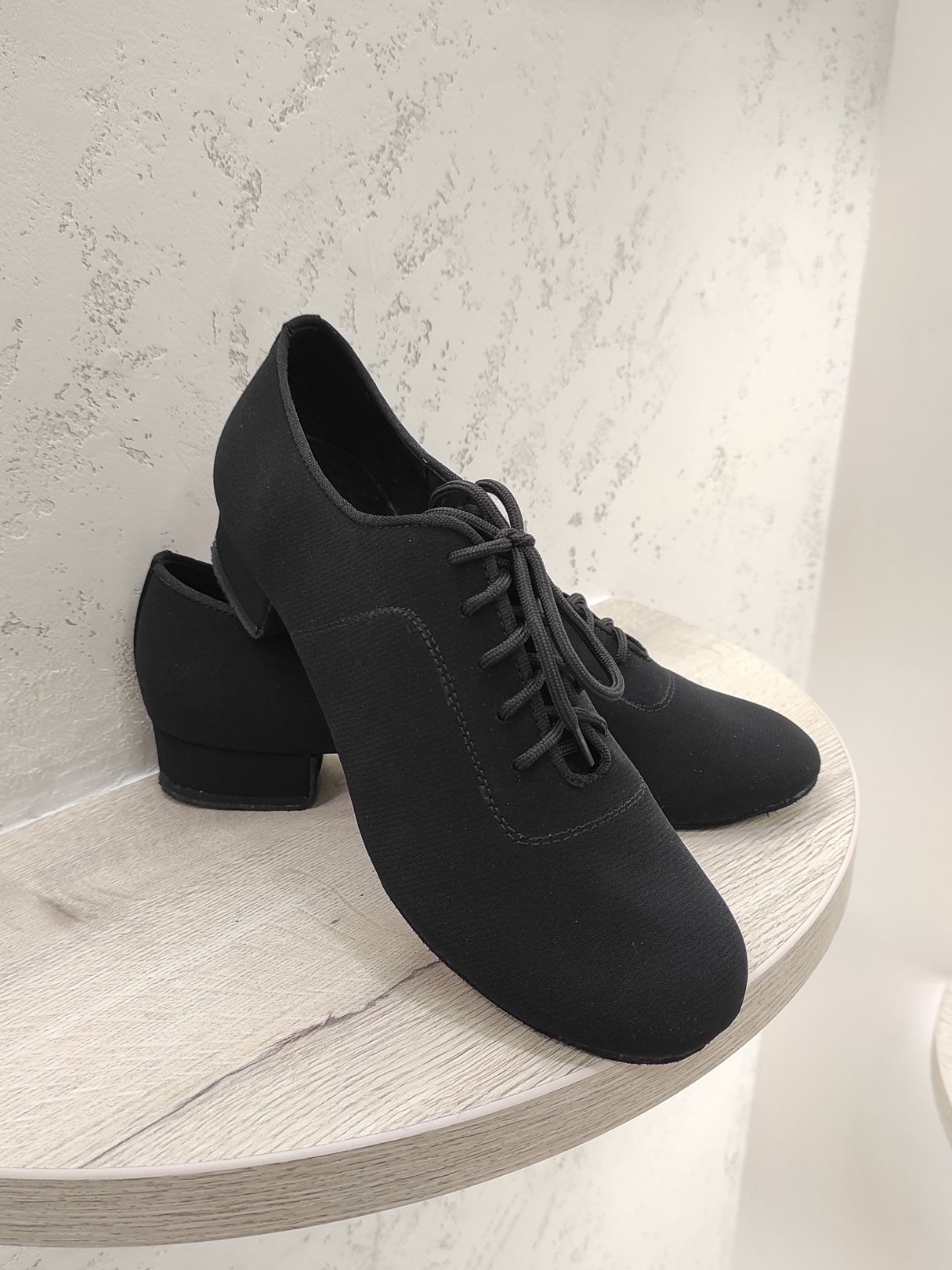 Мужские туфли 118 для бальных танцев, цвет Черный 