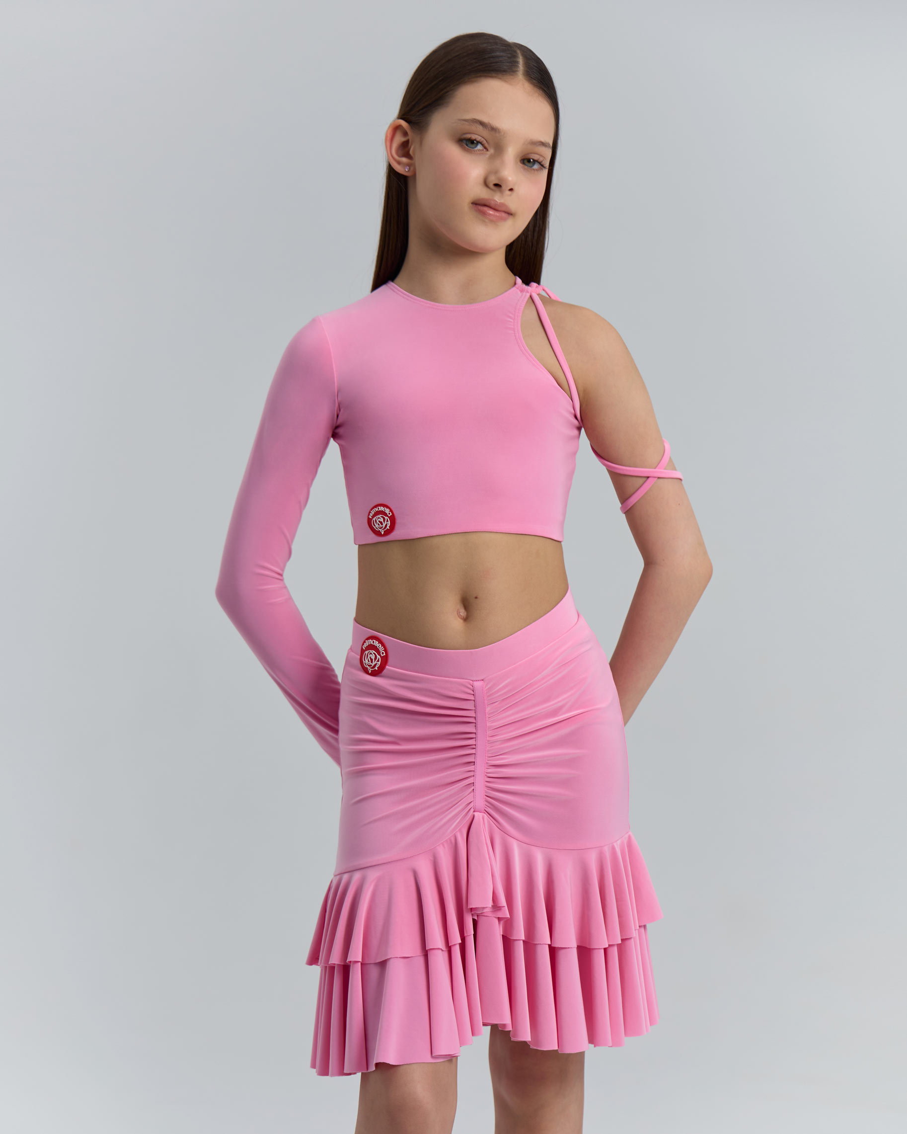 Юбка Quest Pink Kid для бальных танцев, цвет Розовый 