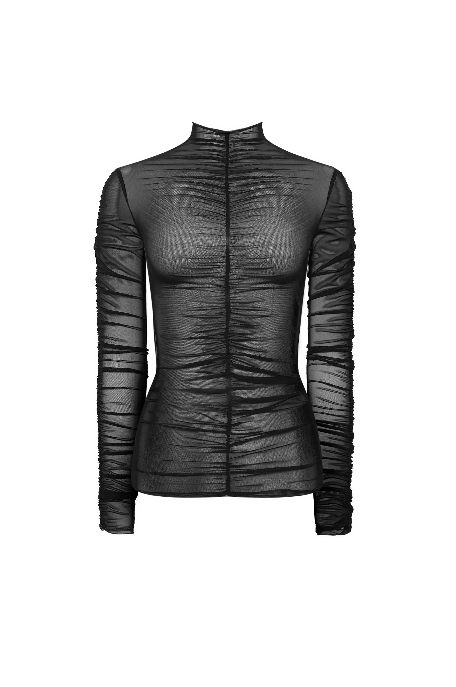 Лонгслив Fluid Black для бальных танцев, цвет Черный 