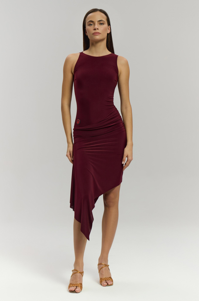 Dress Wild Burgund