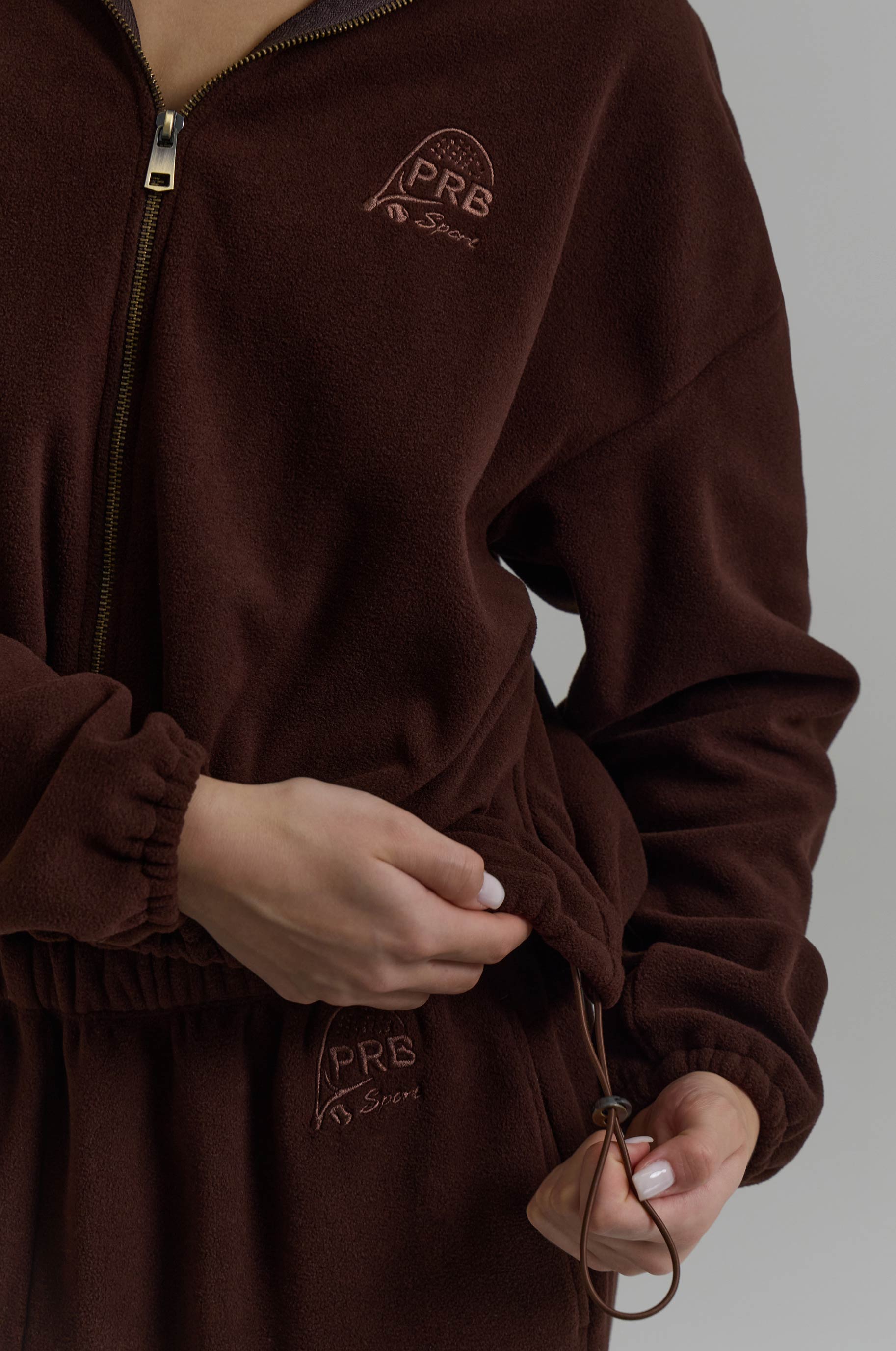 Куртка "1:0 в твою пользу" для бальных танцев, цвет Коричневый 