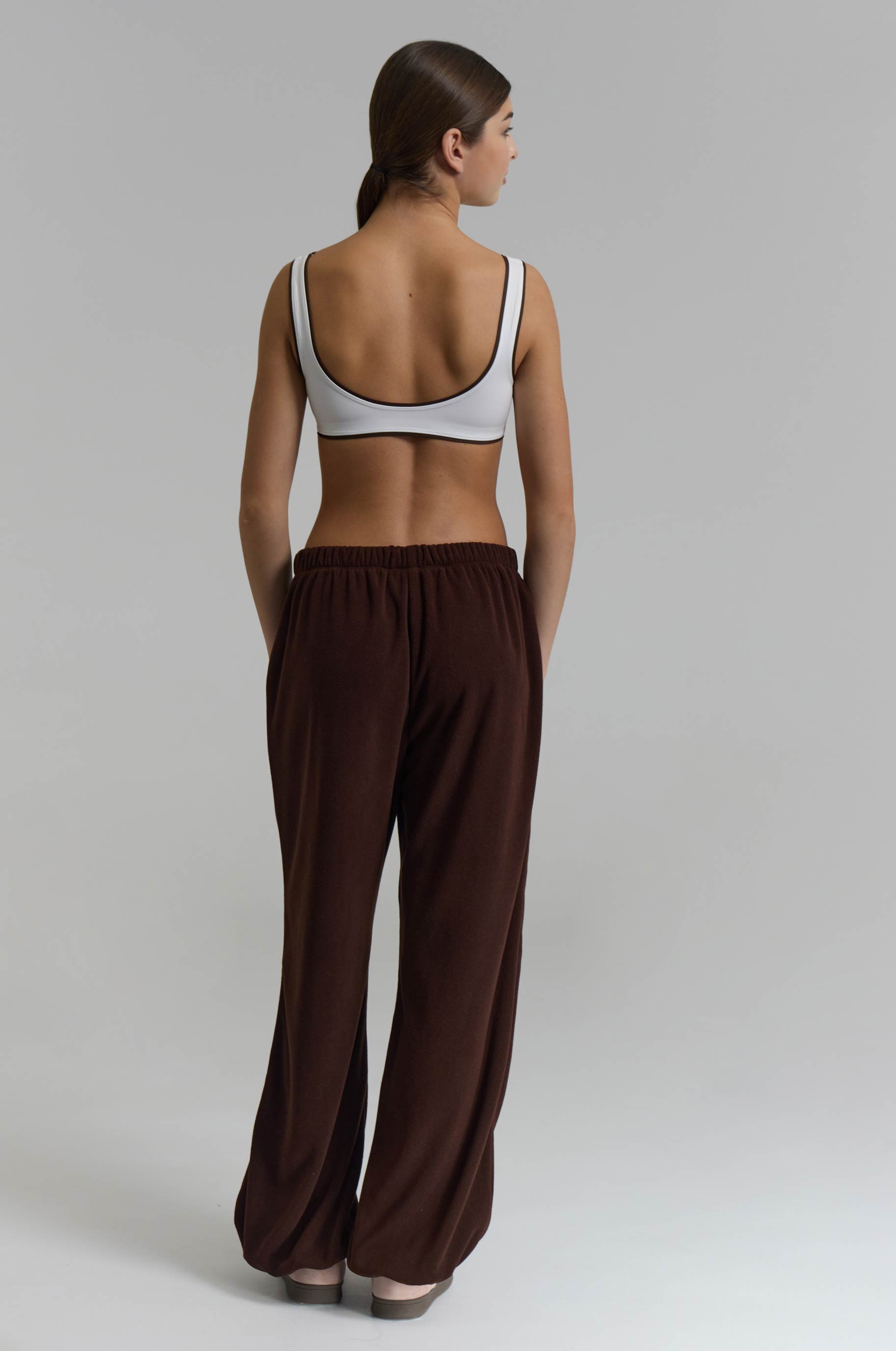 Брюки "1:0 в твою пользу" для бальных танцев, цвет Черный Коричневый 