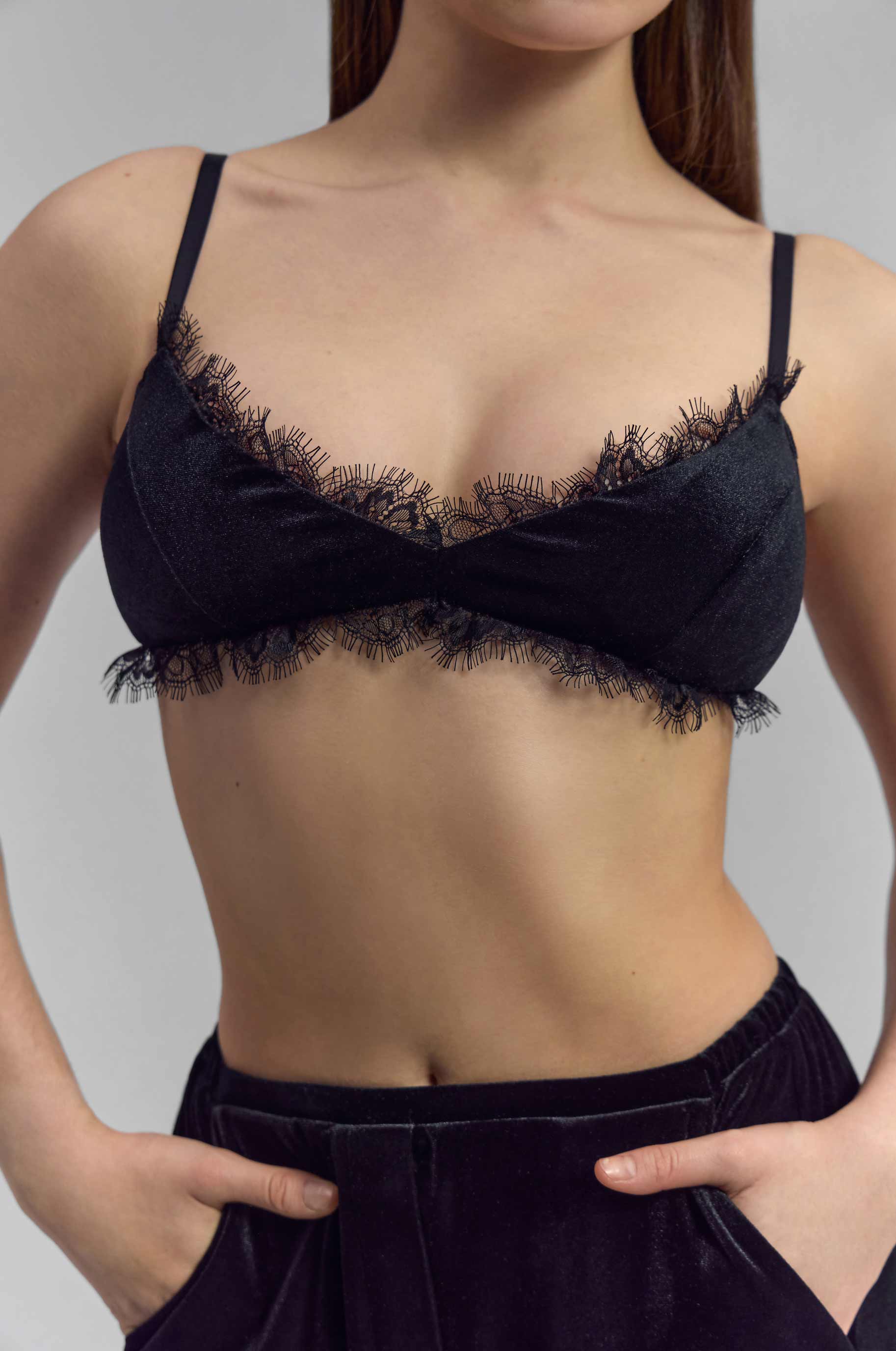 Топ Lines для бальных танцев, цвет Черный 