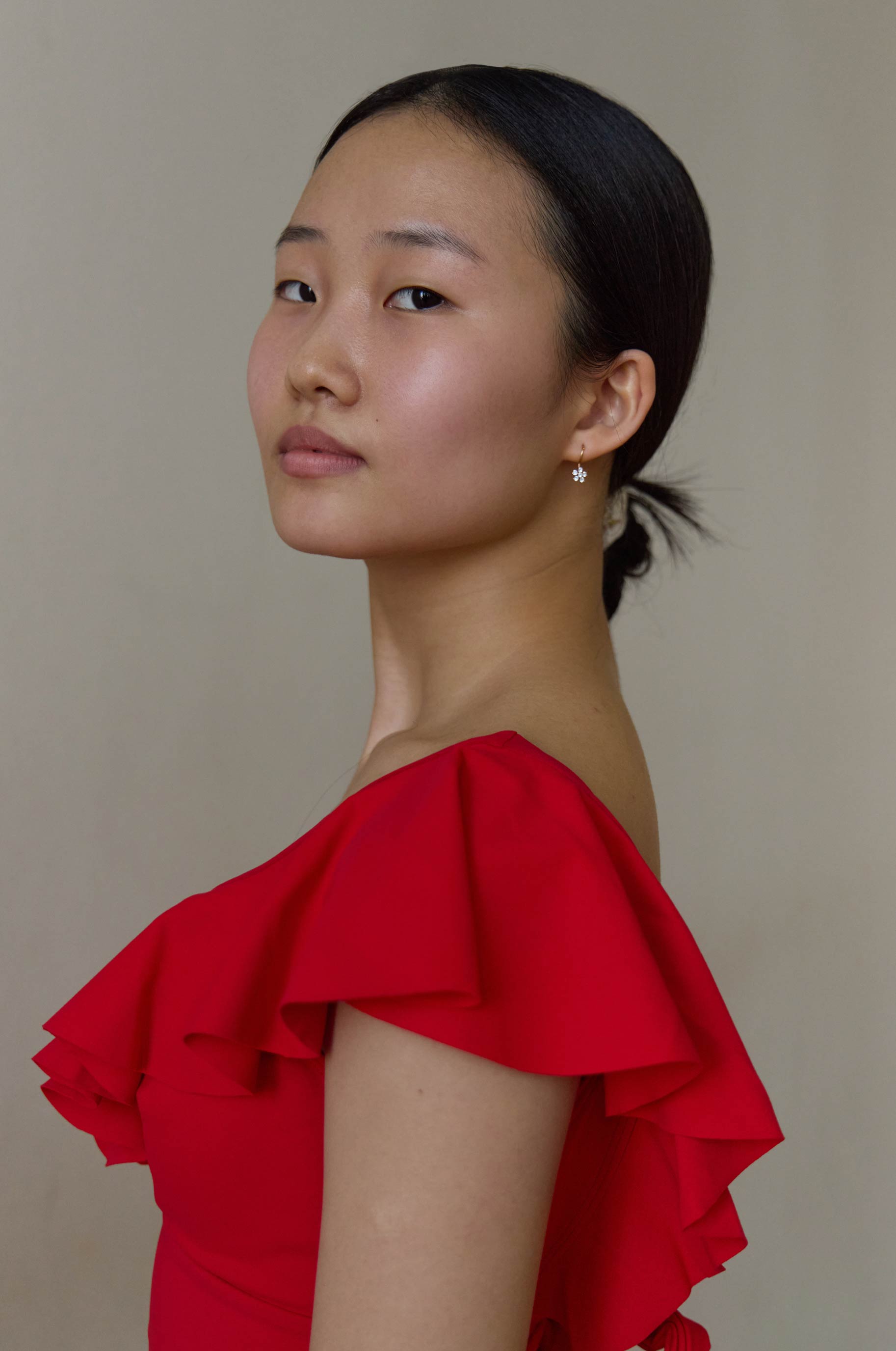 Топ Коррида для бальных танцев, цвет Красный 