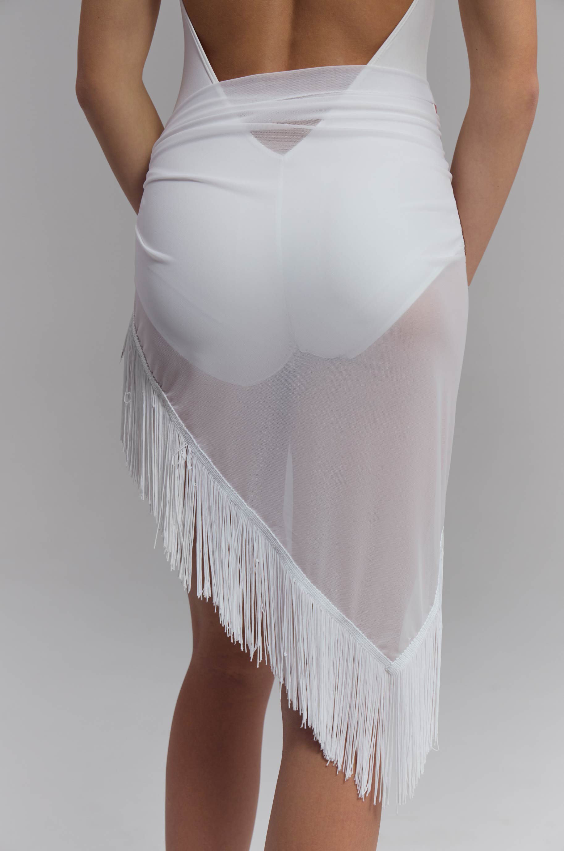 Платок Arctic для бальных танцев, цвет Белый 