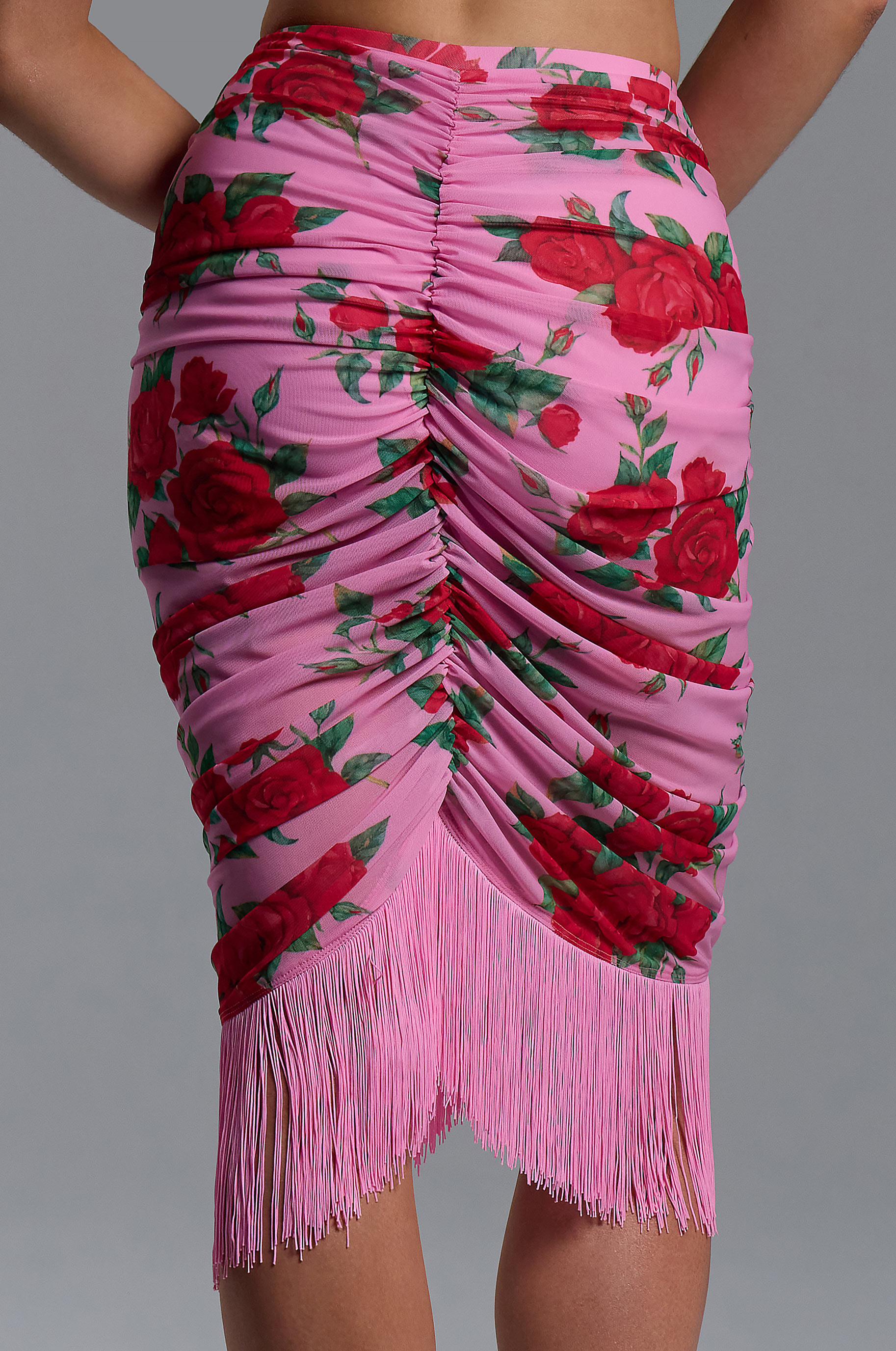 Юбка Сангрия для бальных танцев, цвет Розовый 