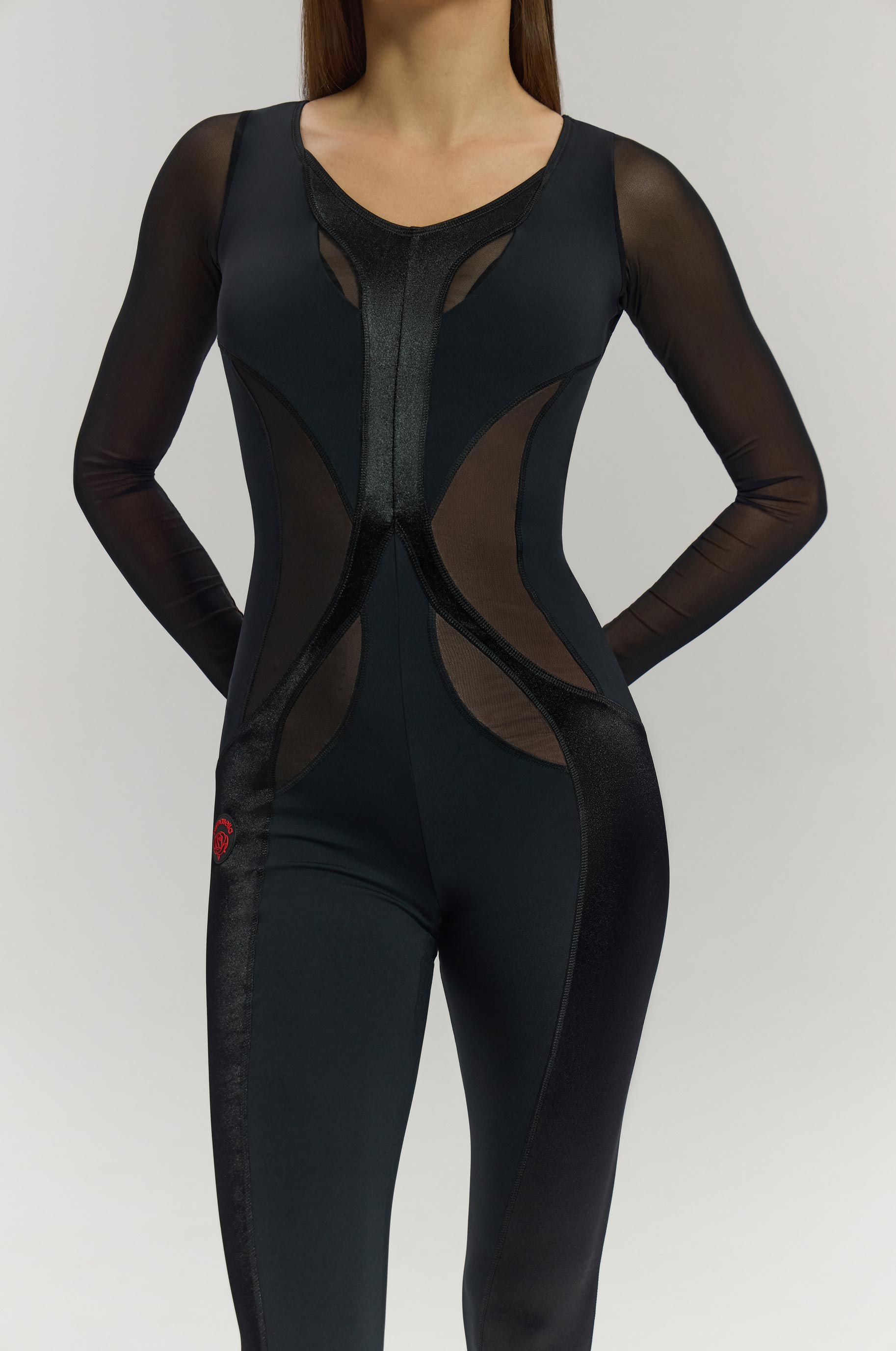 Комбинезон Speciale для бальных танцев, цвет Черный 