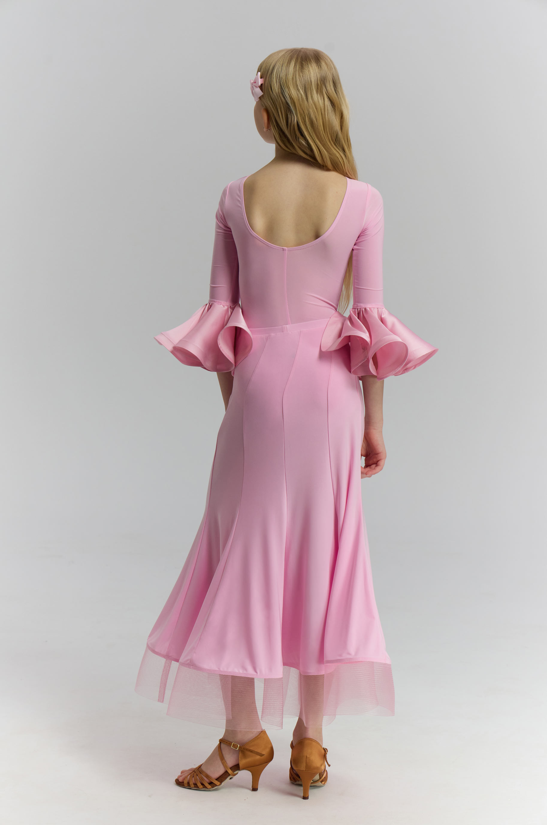 Боди Mix Pink Kid для бальных танцев, цвет Розовый 