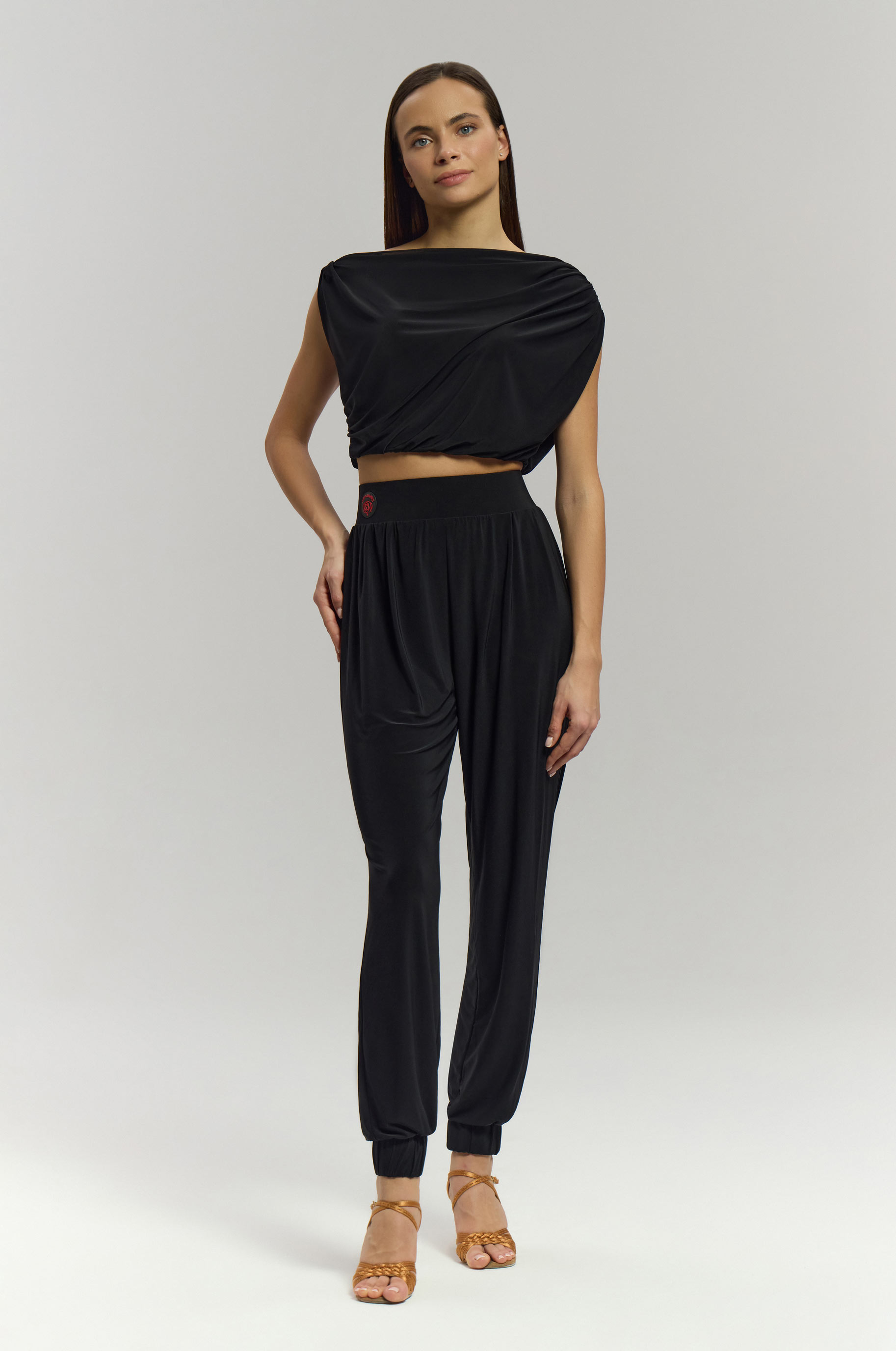 Топ Looks Black для бальных танцев, цвет Черный 