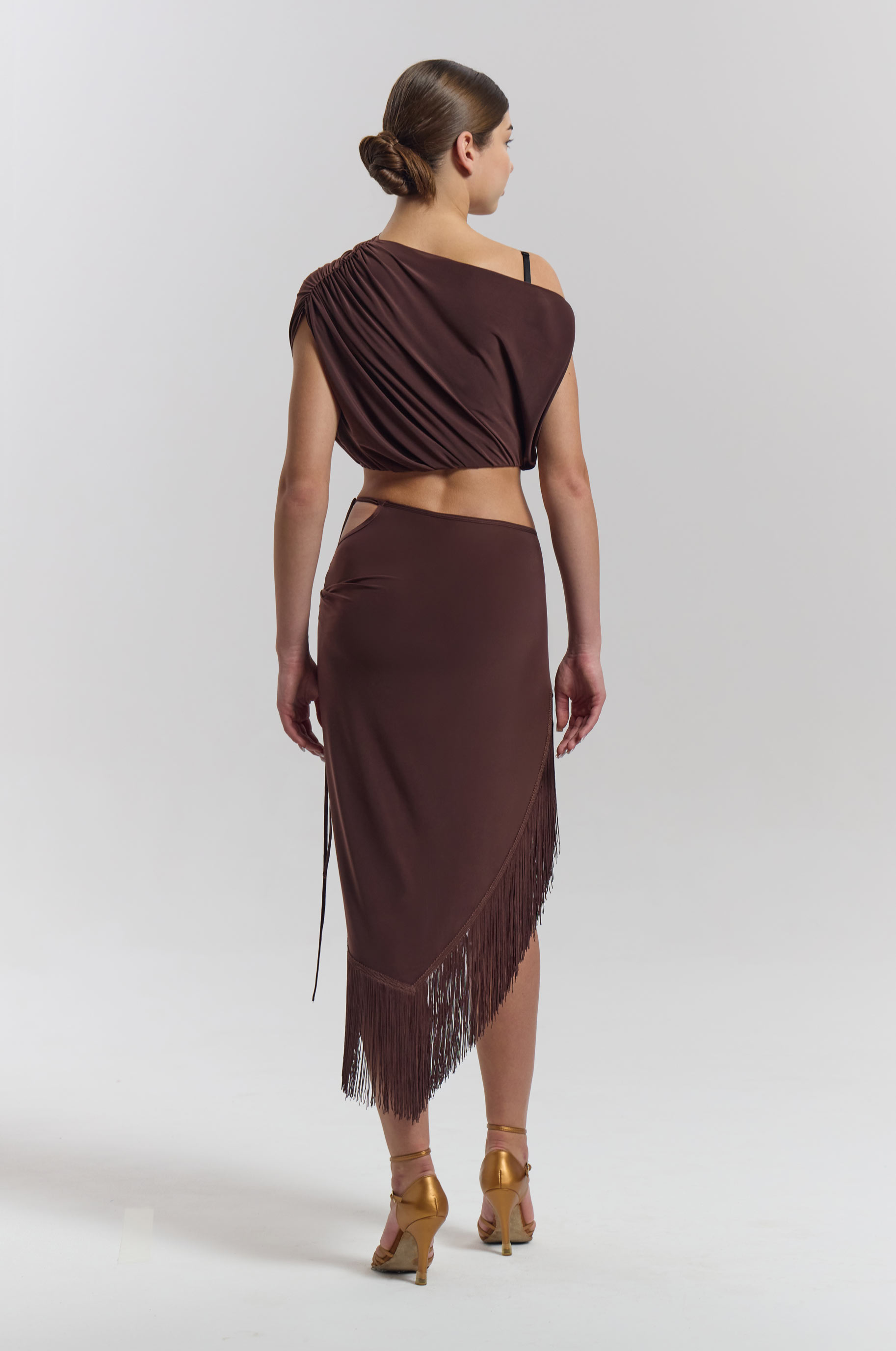 Юбка Tones для бальных танцев, цвет Черный 