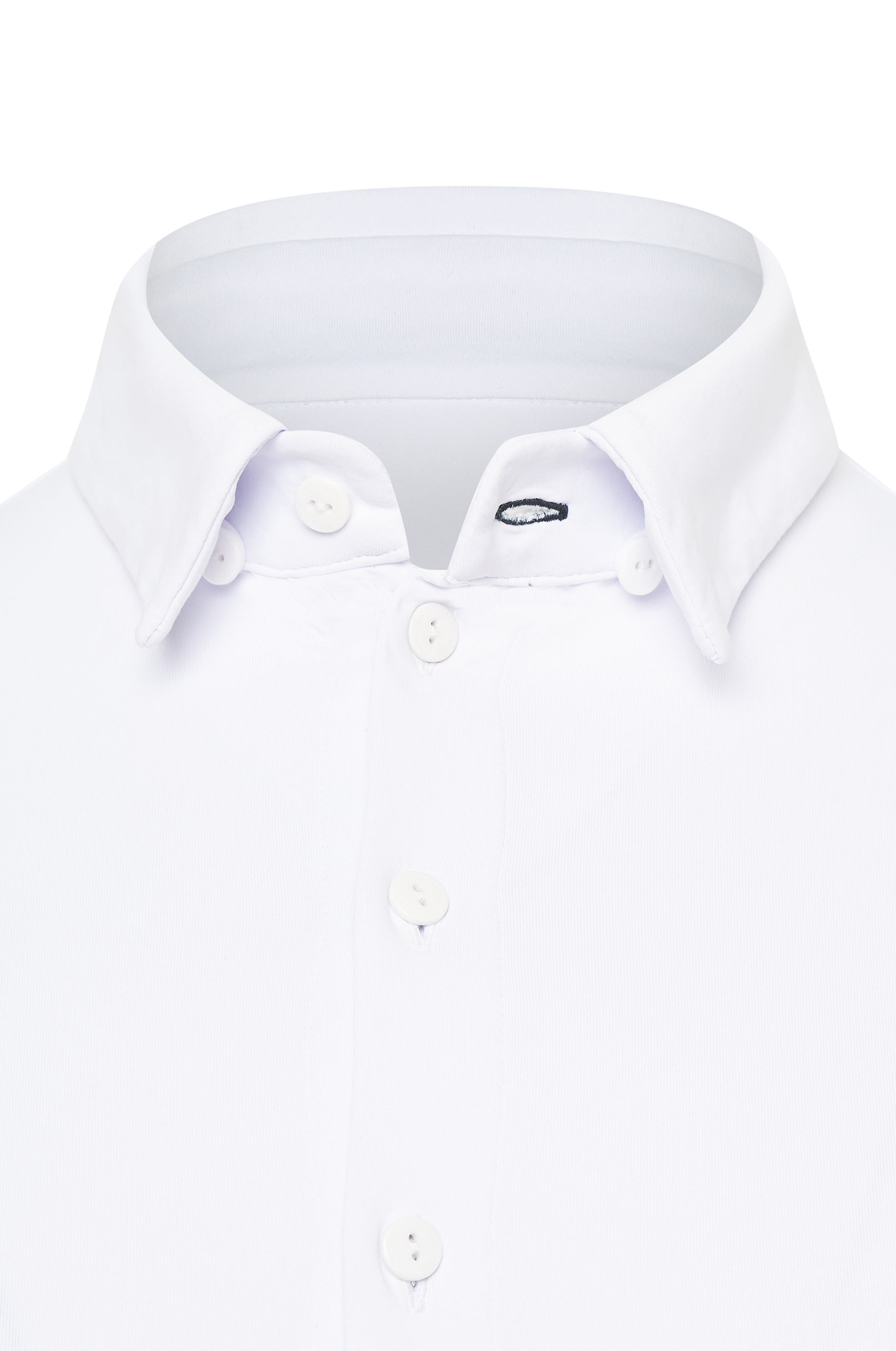Рубашка Silky White для бальных танцев, цвет Белый 