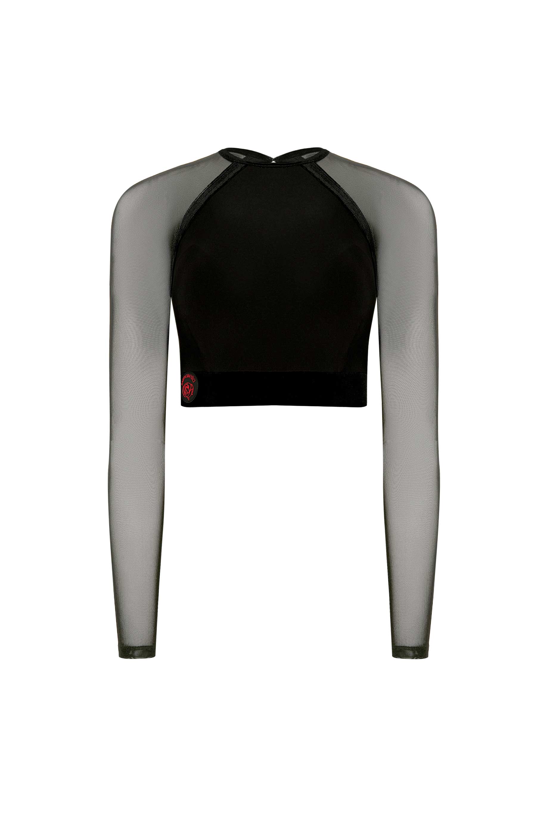 Топ Escaler для бальных танцев, цвет Черный 