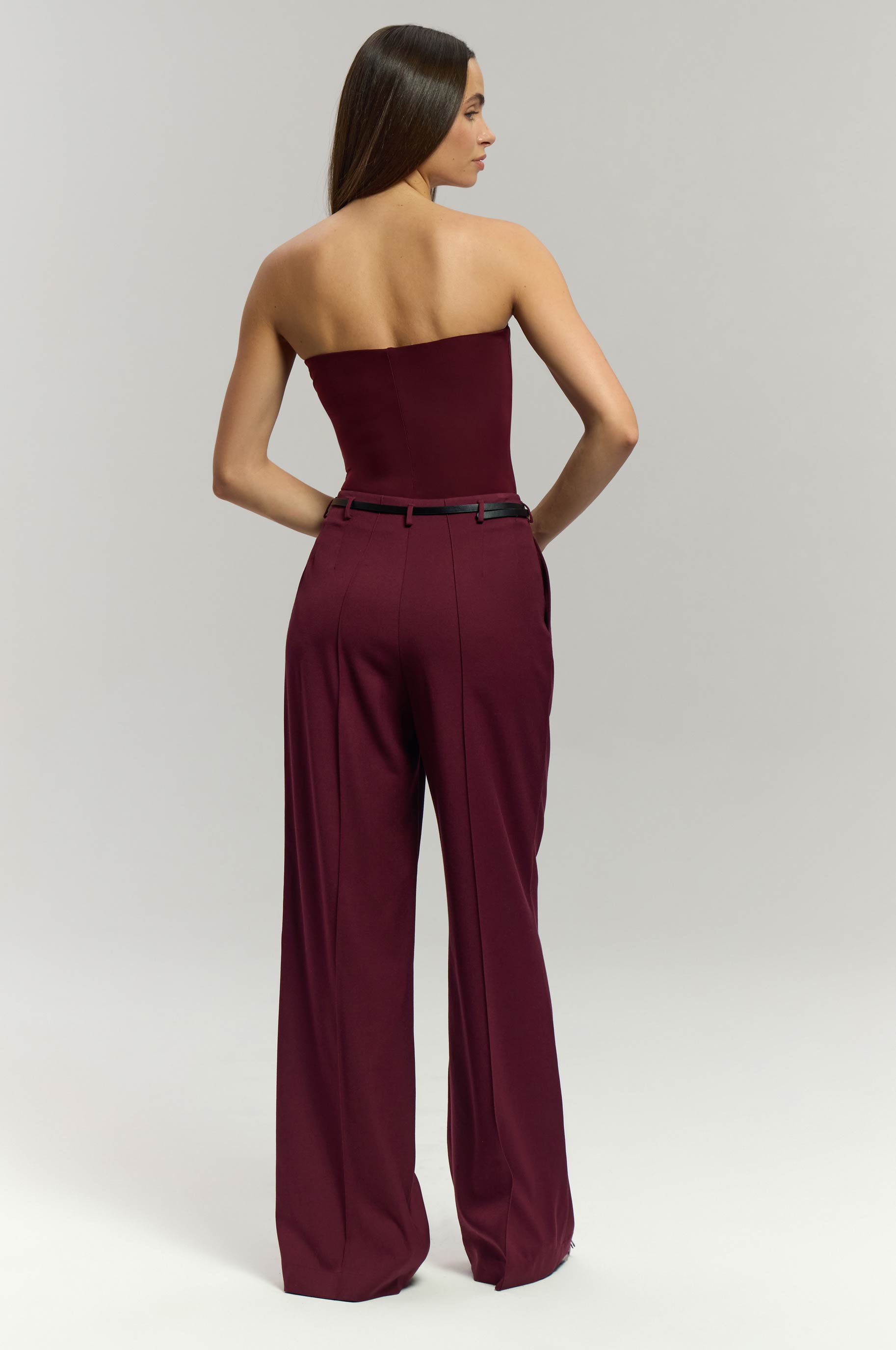 Брюки Fierce Burgund для бальных танцев, цвет Бордовый 