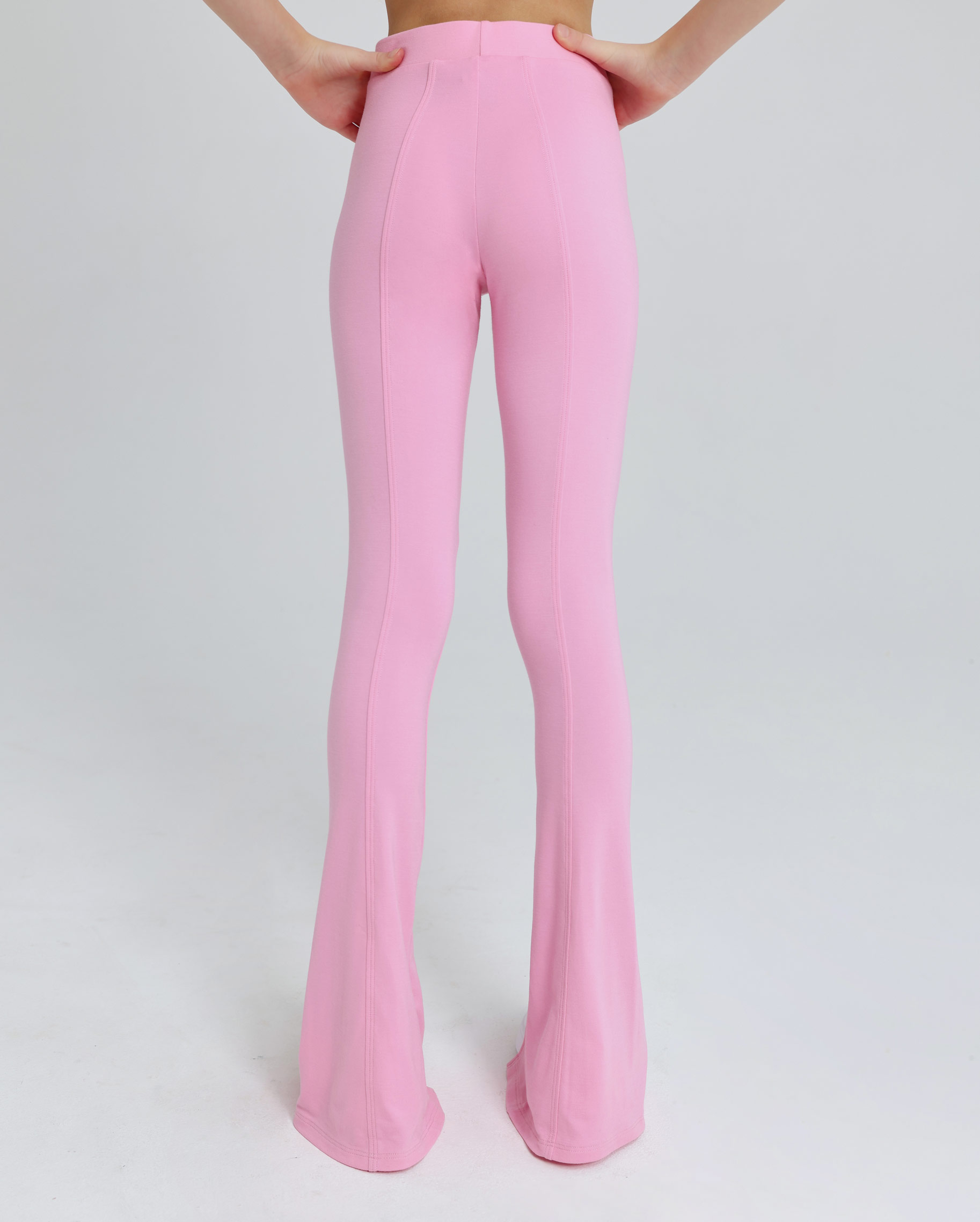 Брюки Slim Pink Kid для бальных танцев, цвет Розовый 