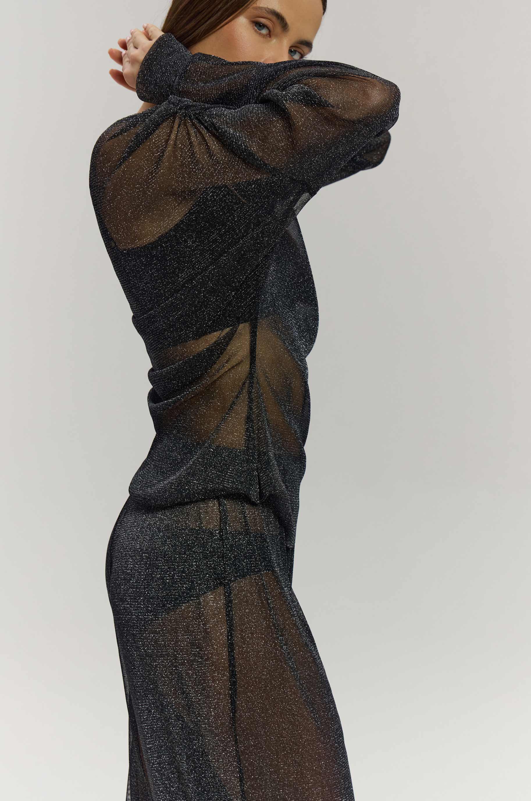 Лонгслив Brilliant для бальных танцев, цвет Черный 