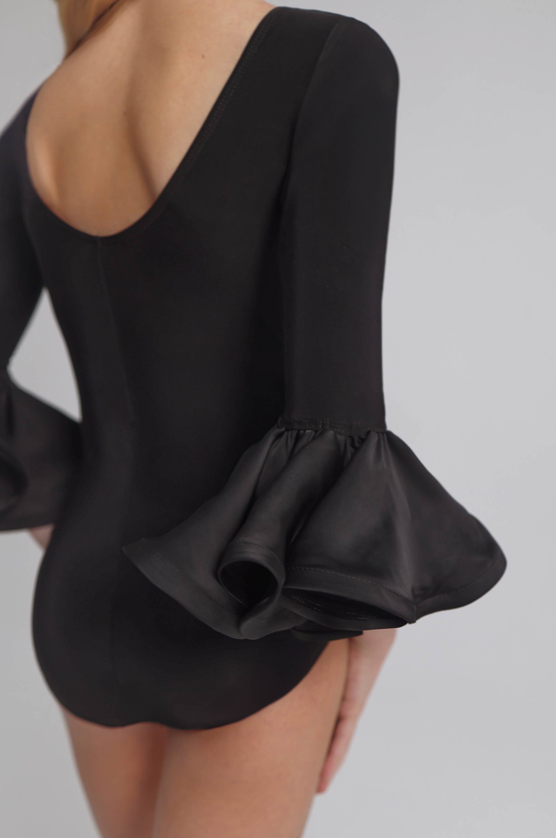 Боди Mix Kid для бальных танцев, цвет Черный 