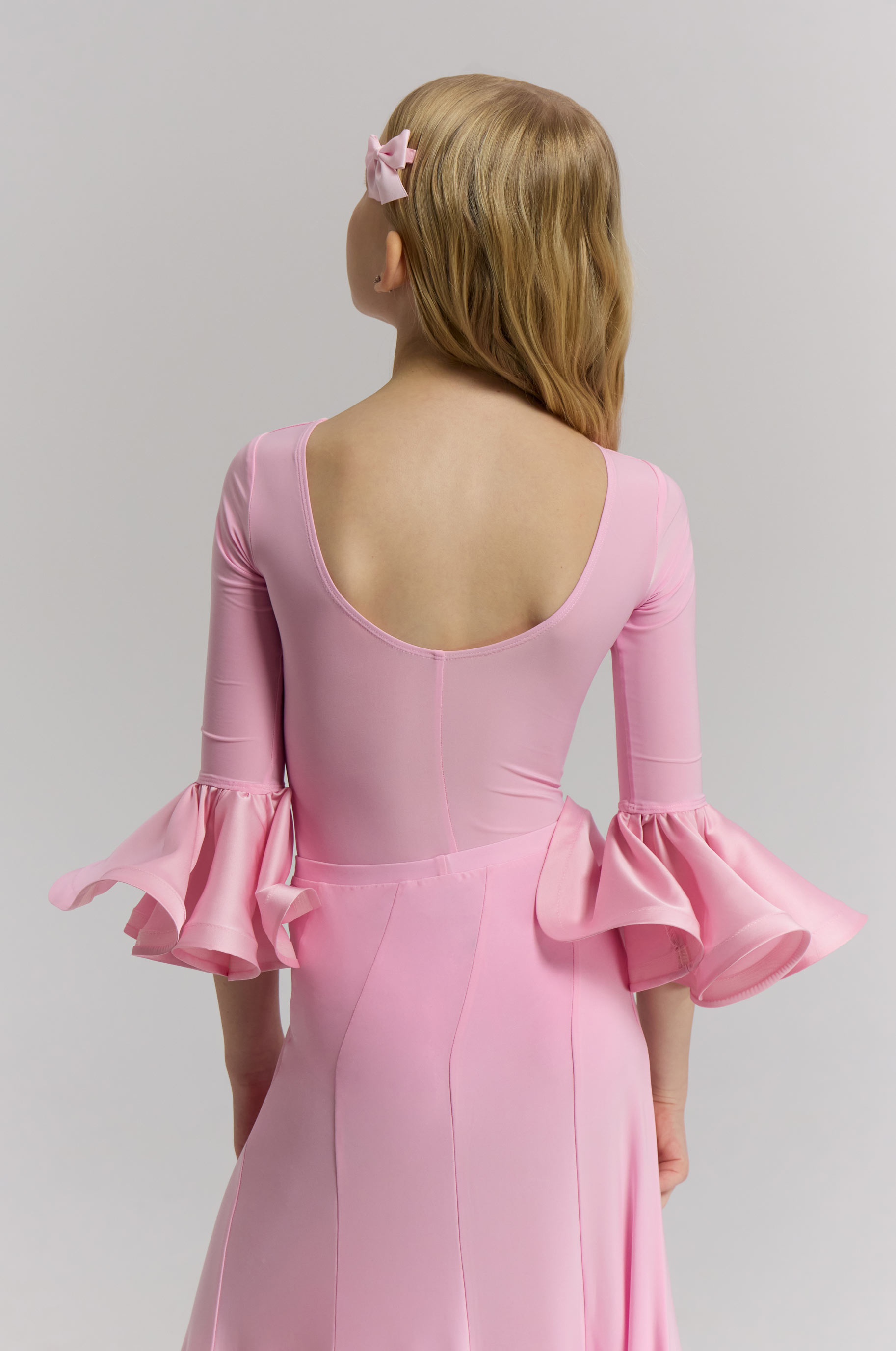 Боди Mix Pink Kid для бальных танцев, цвет Розовый 