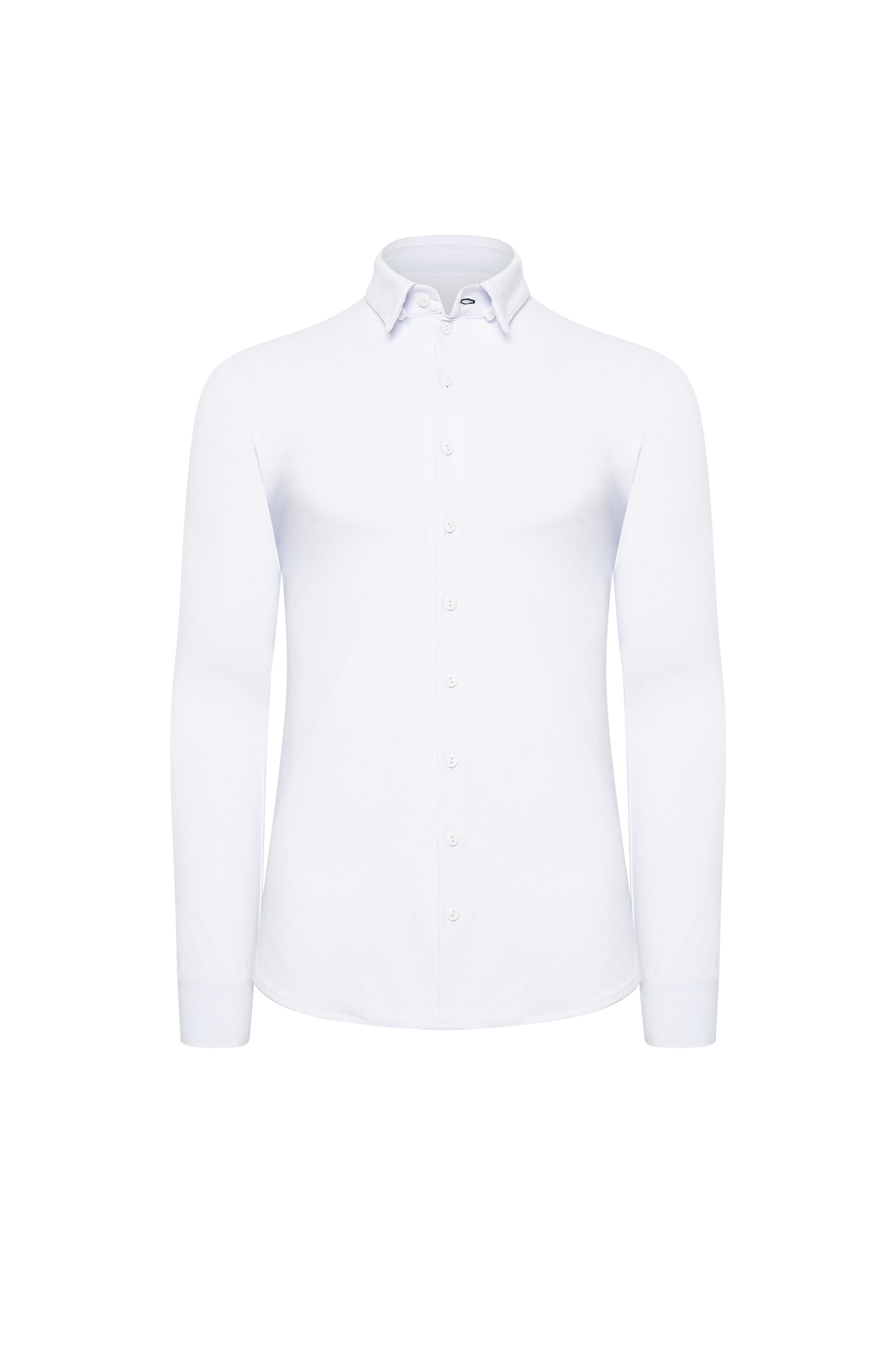 Рубашка Silky White для бальных танцев, цвет Белый 