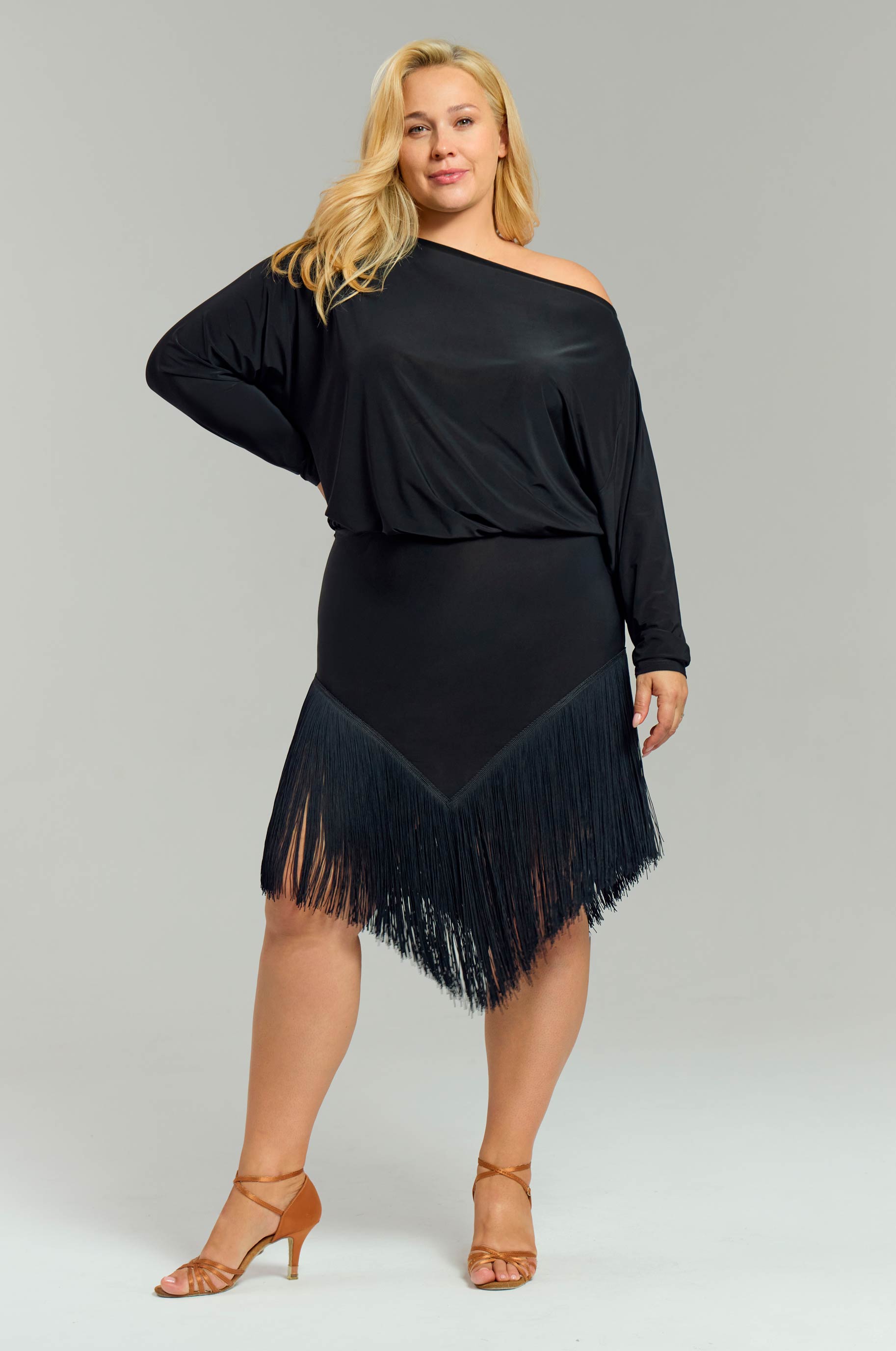 Юбка Hudson для бальных танцев, цвет Черный 