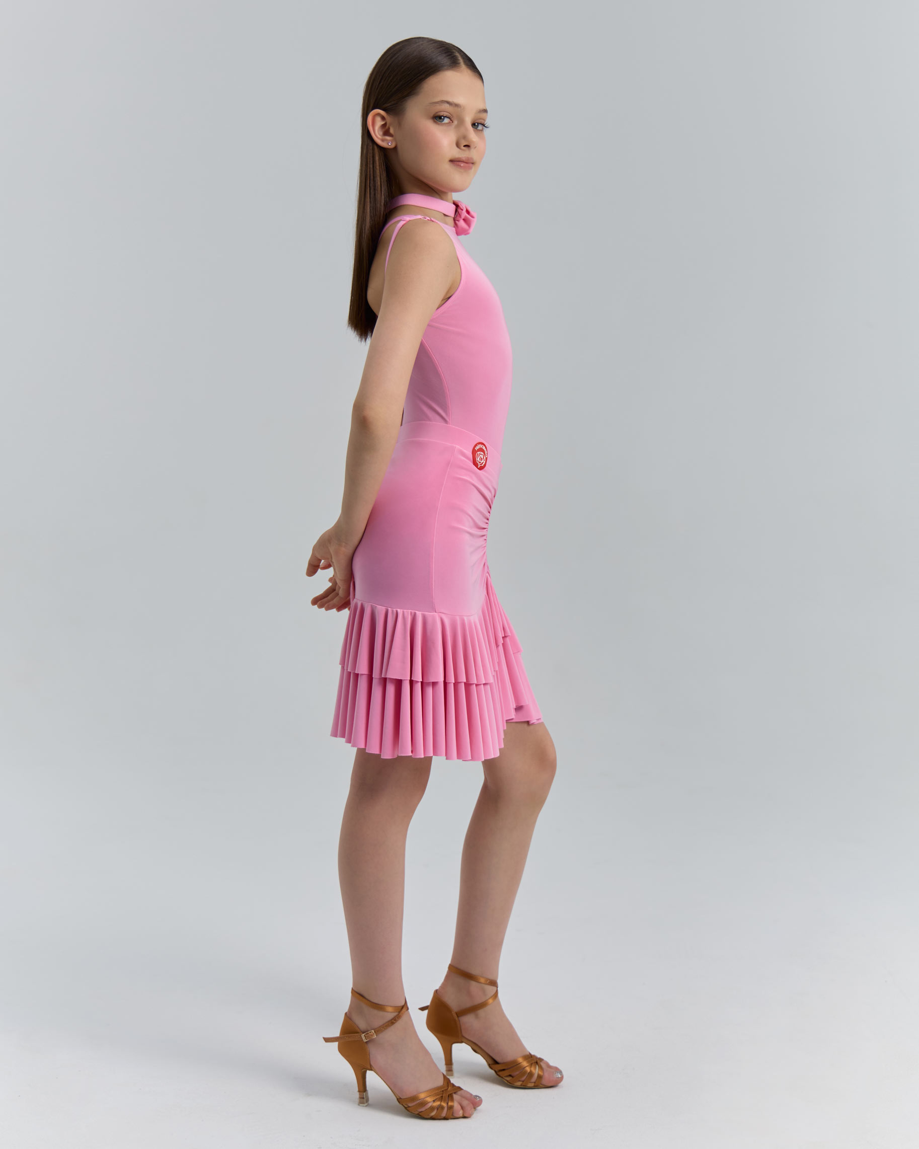 Юбка Quest Pink Kid для бальных танцев, цвет Розовый 