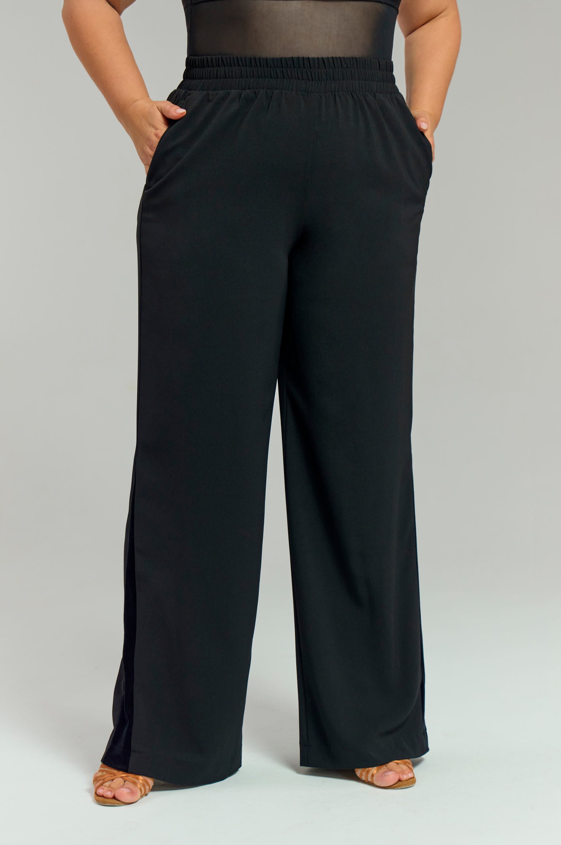 Брюки Empire для бальных танцев, цвет Черный 