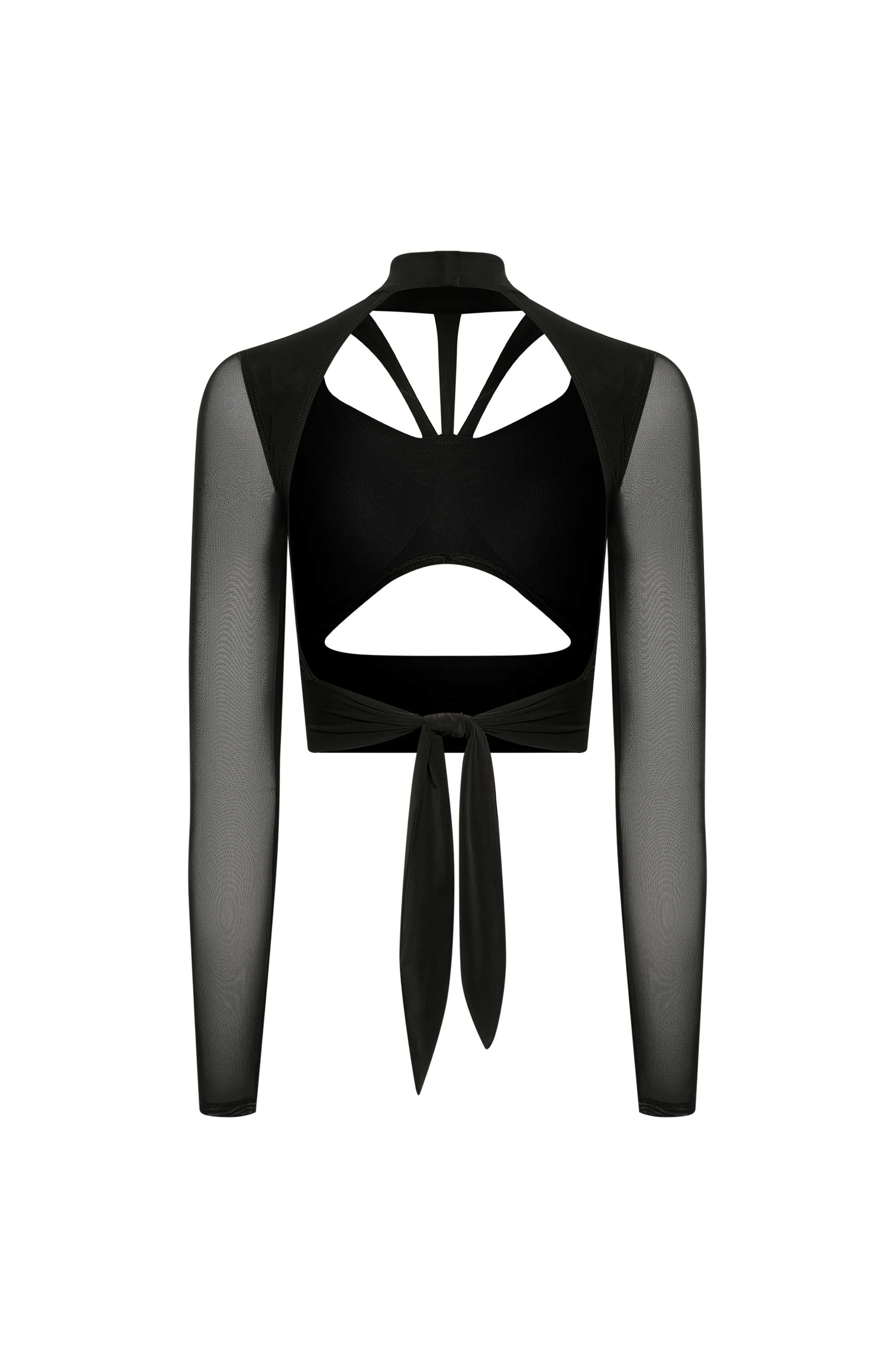 Топ Riscante для бальных танцев, цвет Черный 