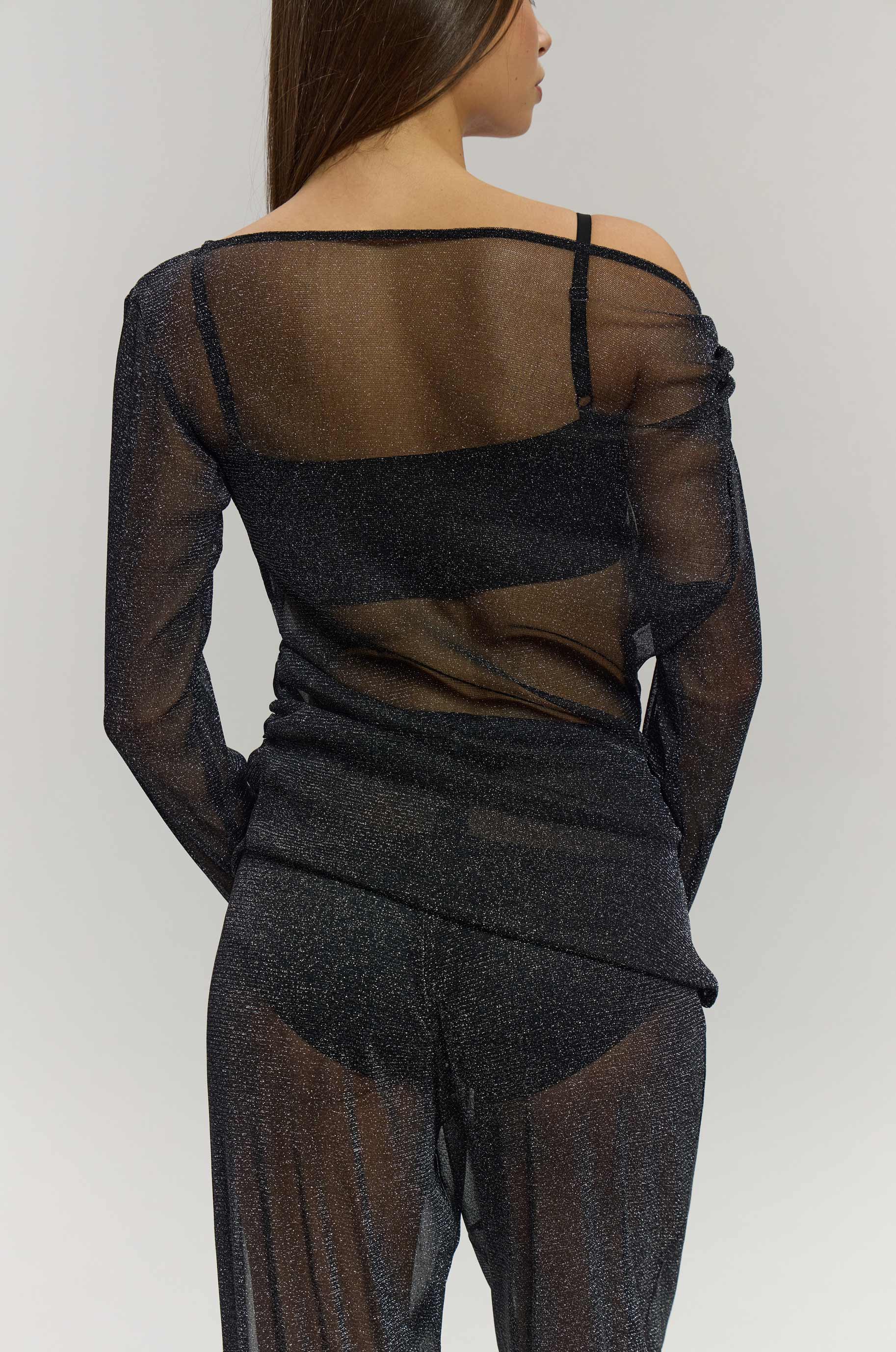 Лонгслив Brilliant для бальных танцев, цвет Черный 