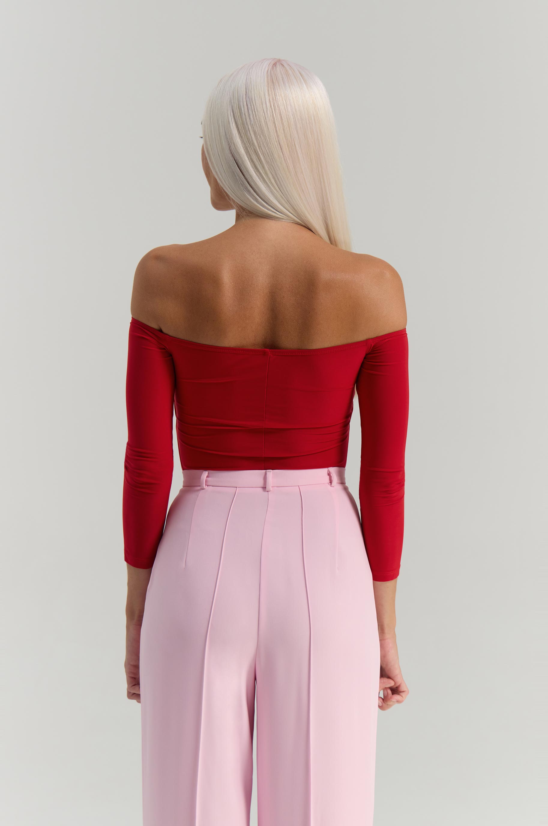 Leotard Abrir Red