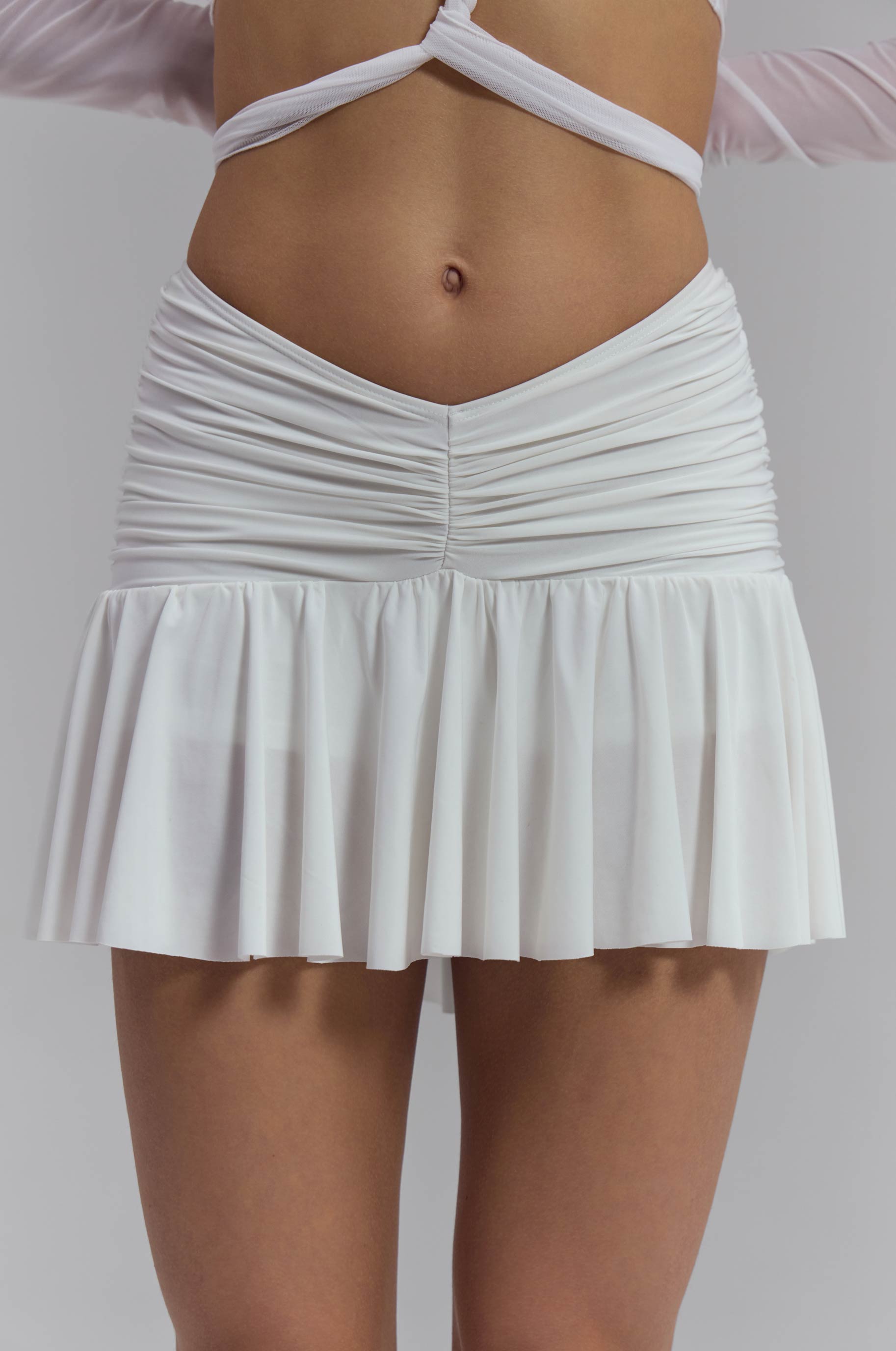 Юбка Vast White для бальных танцев, цвет Белый 