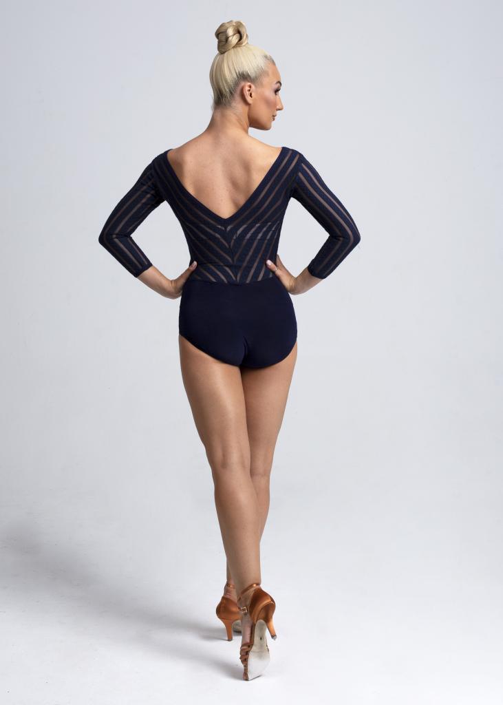 Leotard Cross Navy