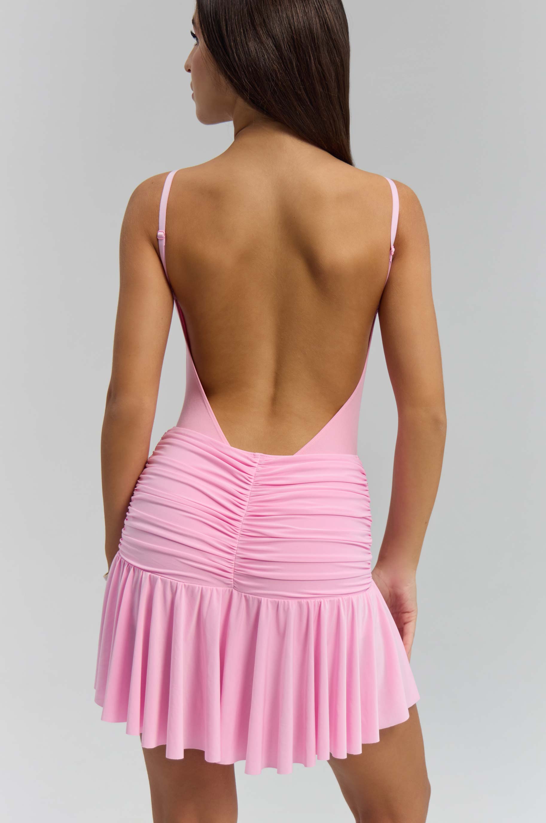 Боди Luminosa Pink для бальных танцев, цвет Розовый 