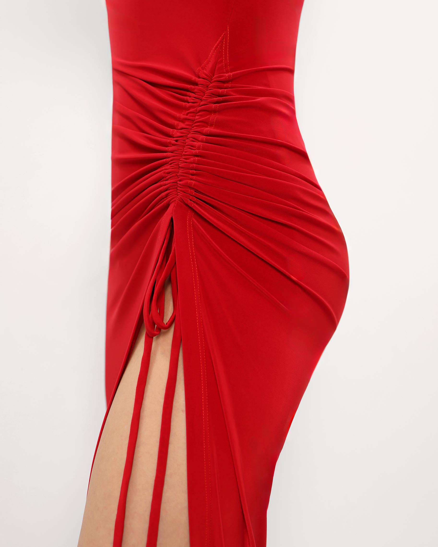 Платье Maxi La New Red для бальных танцев, цвет Красный 