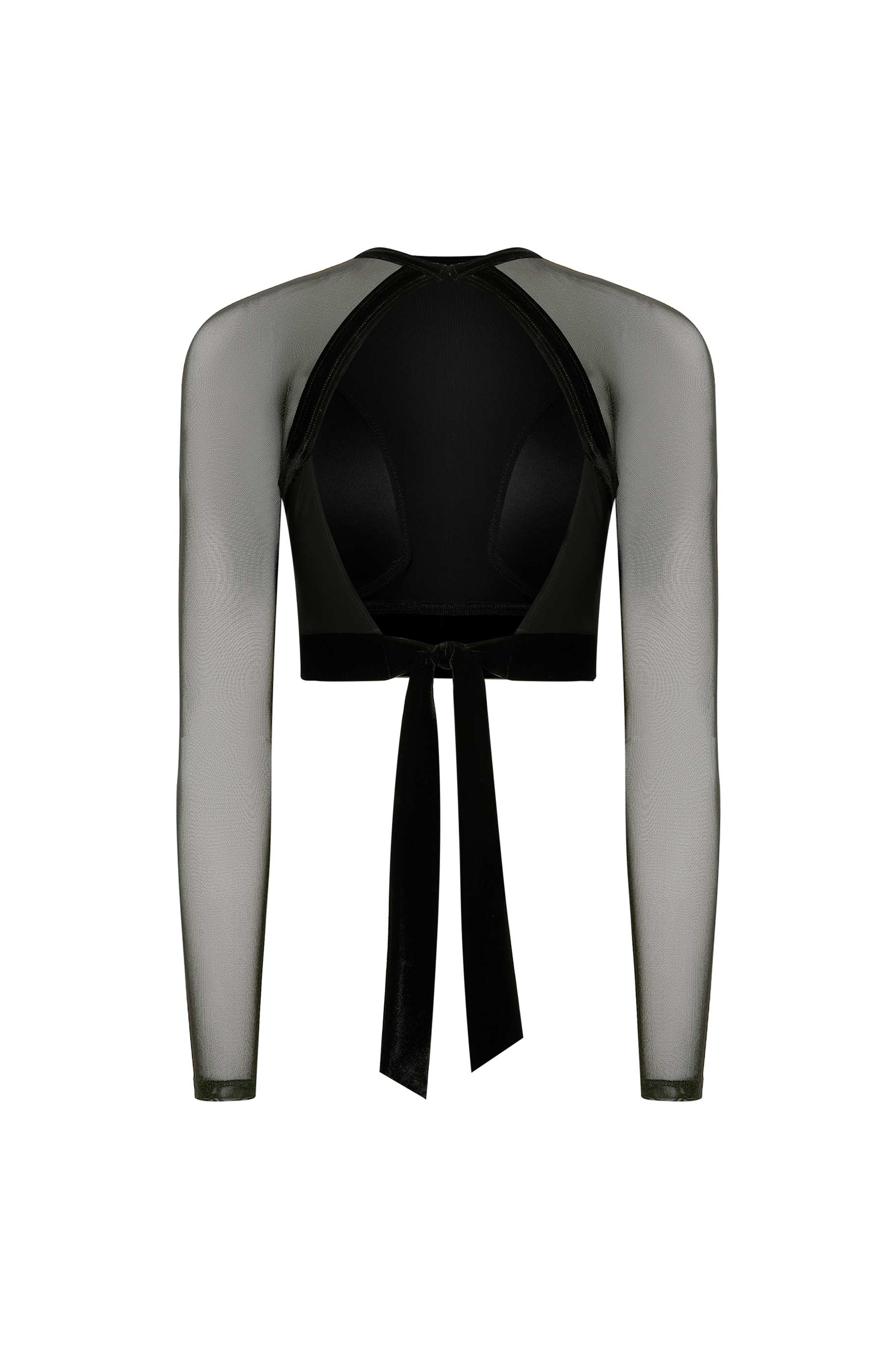 Топ Escaler для бальных танцев, цвет Черный 